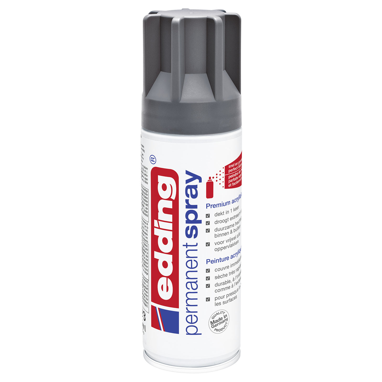Edding 5200 • Permanent spray premium acrylic paint Anthracite mat