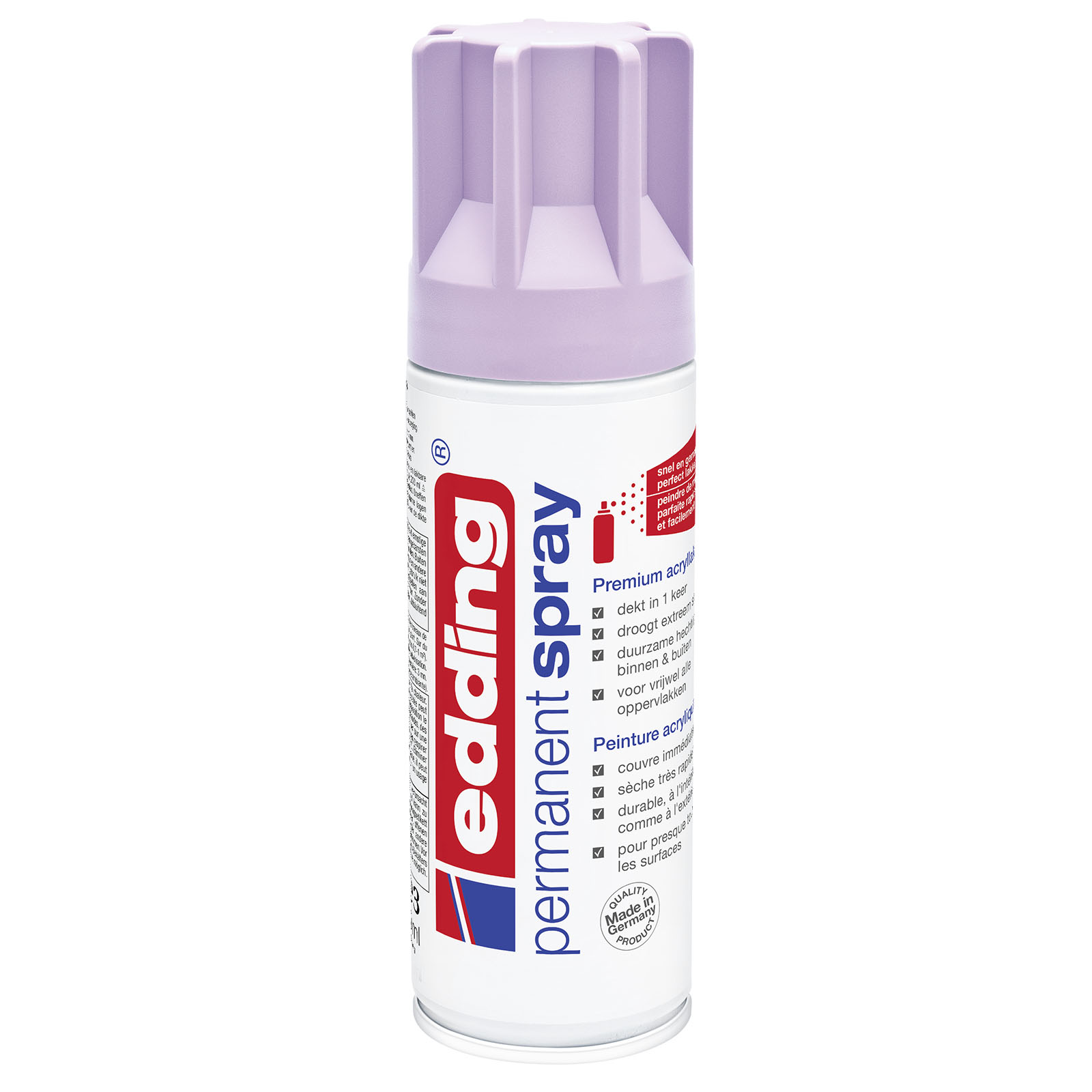 Edding 5200 • Permanent spray premium acrylic paint Light lavender mat