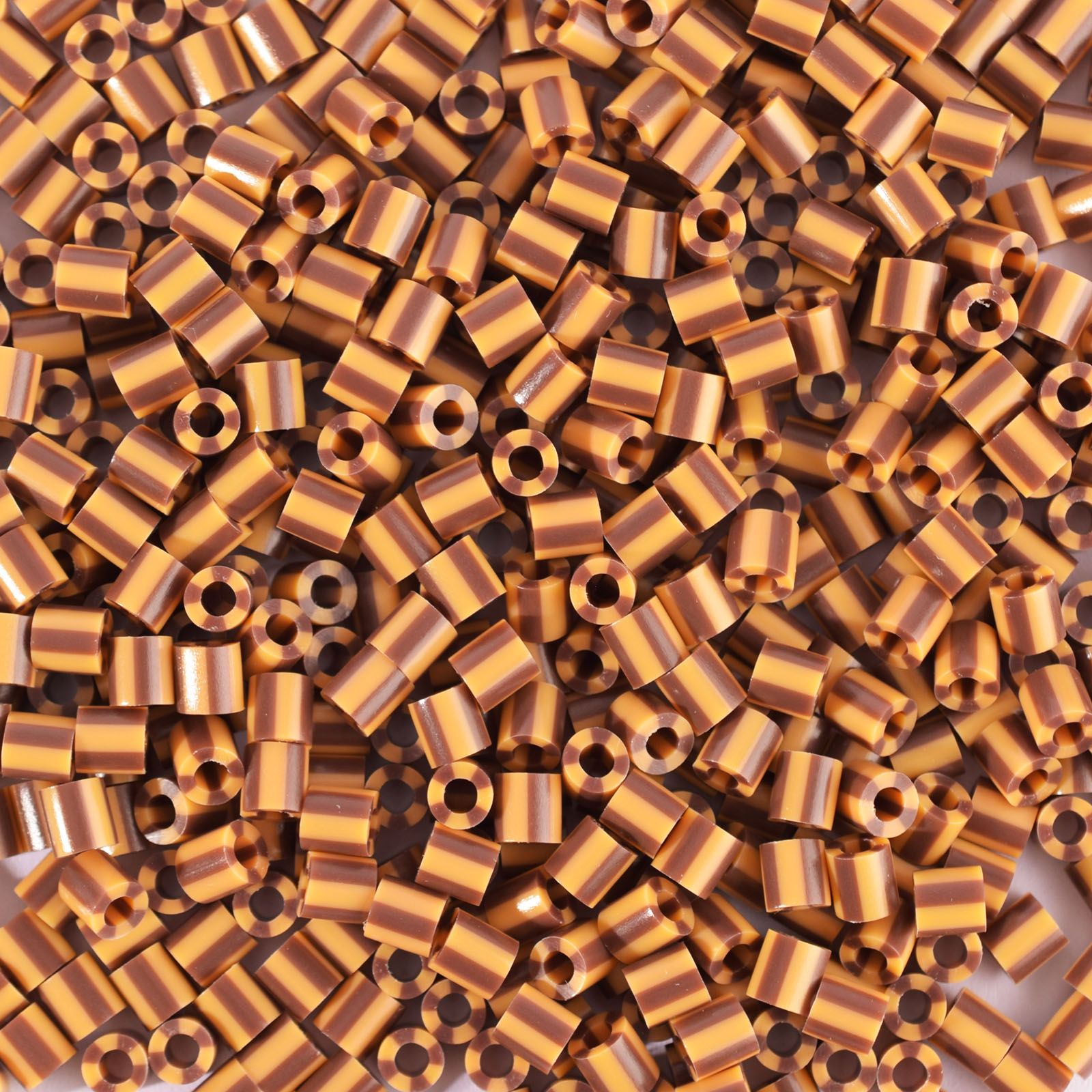 Vaessen Creative • Fuse Beads Two-Coloured Brown-Beige 550pcs