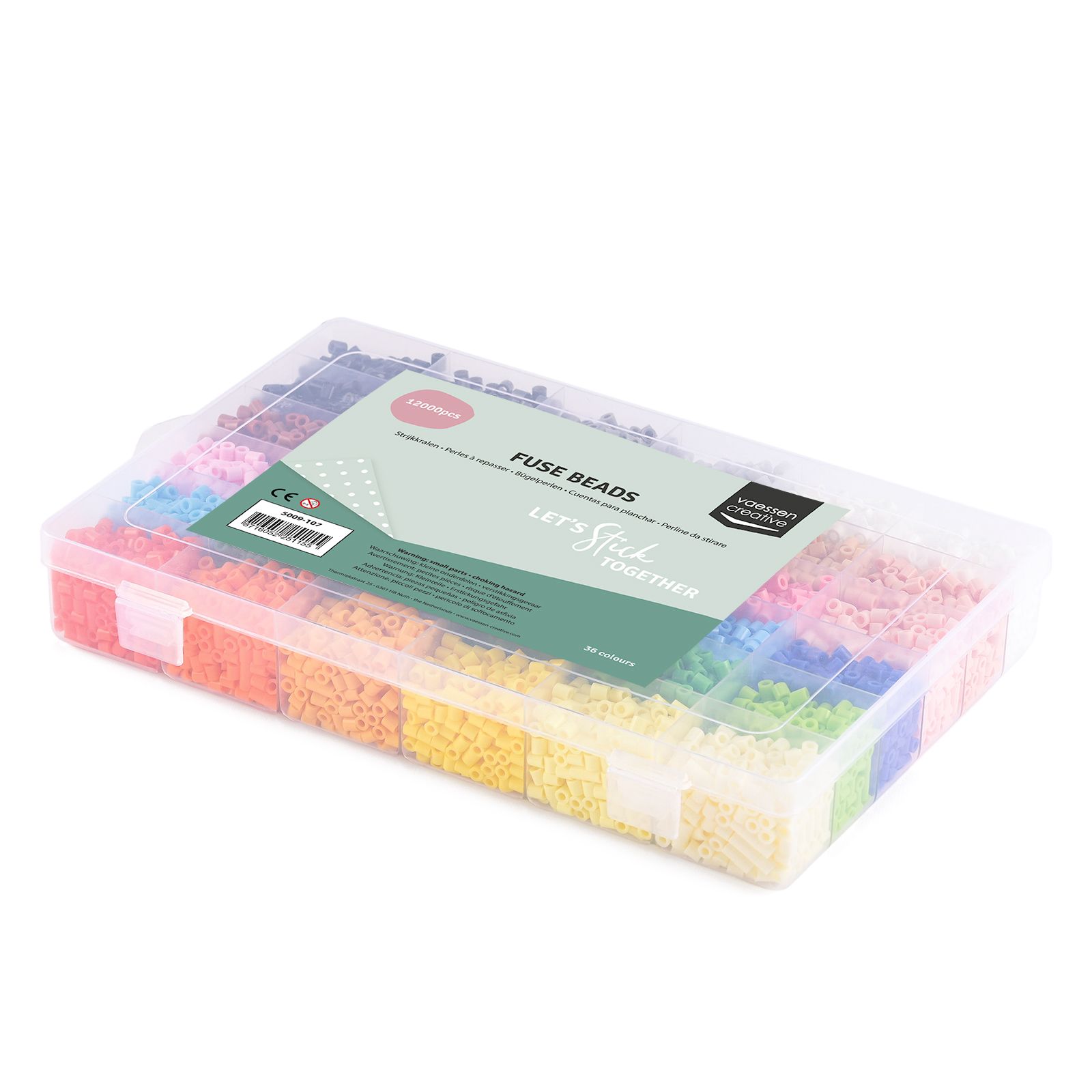 Vaessen Creative • Set di Perline da Stirare Assortiti 12000pz