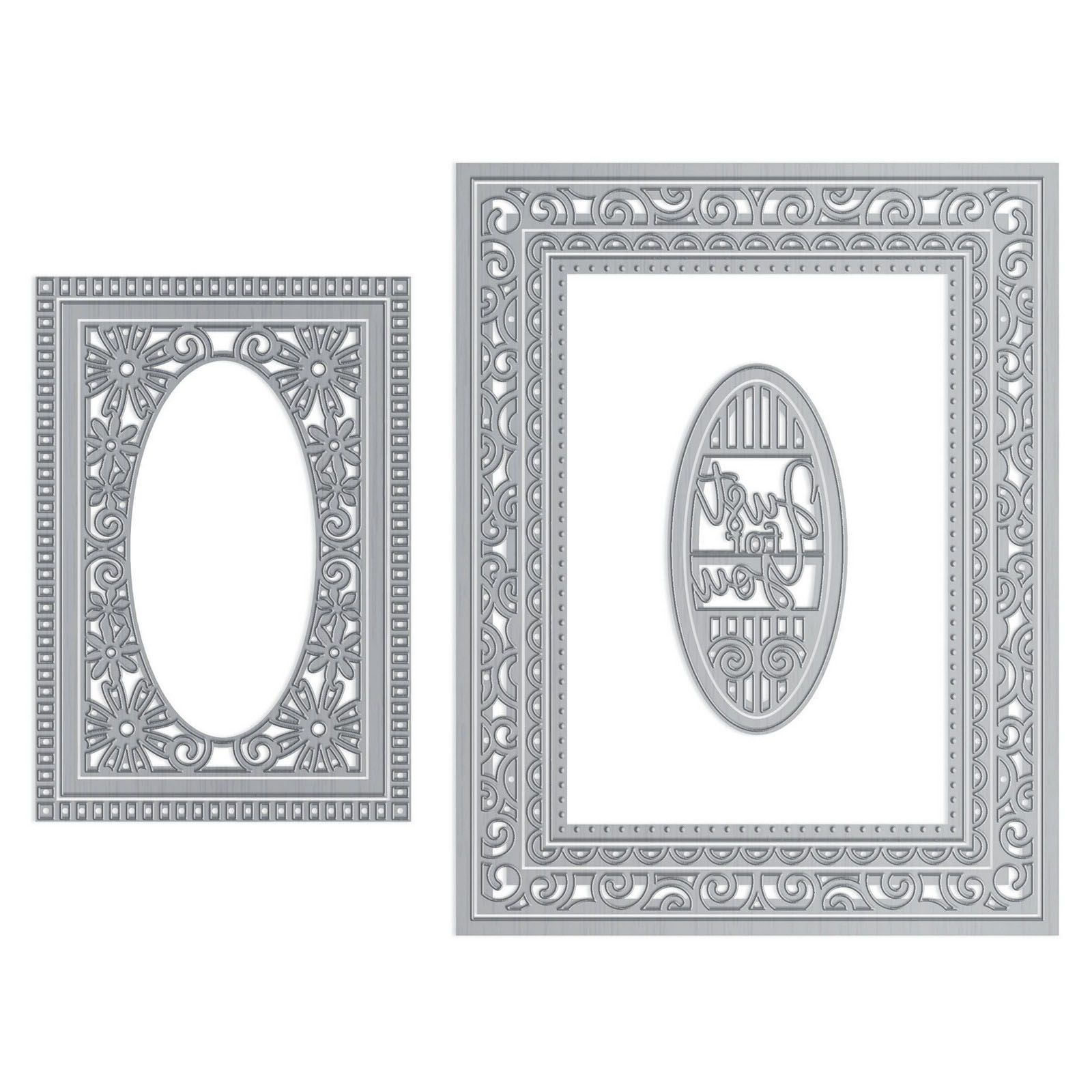 Tonic Studios • Fancy Floral Frame collection