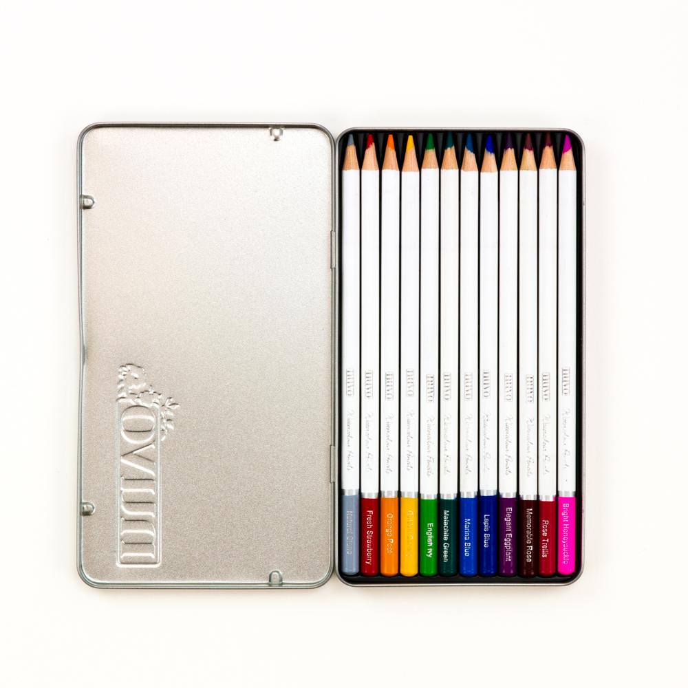 Nuvo • Watercolour pencils Elementary midtones