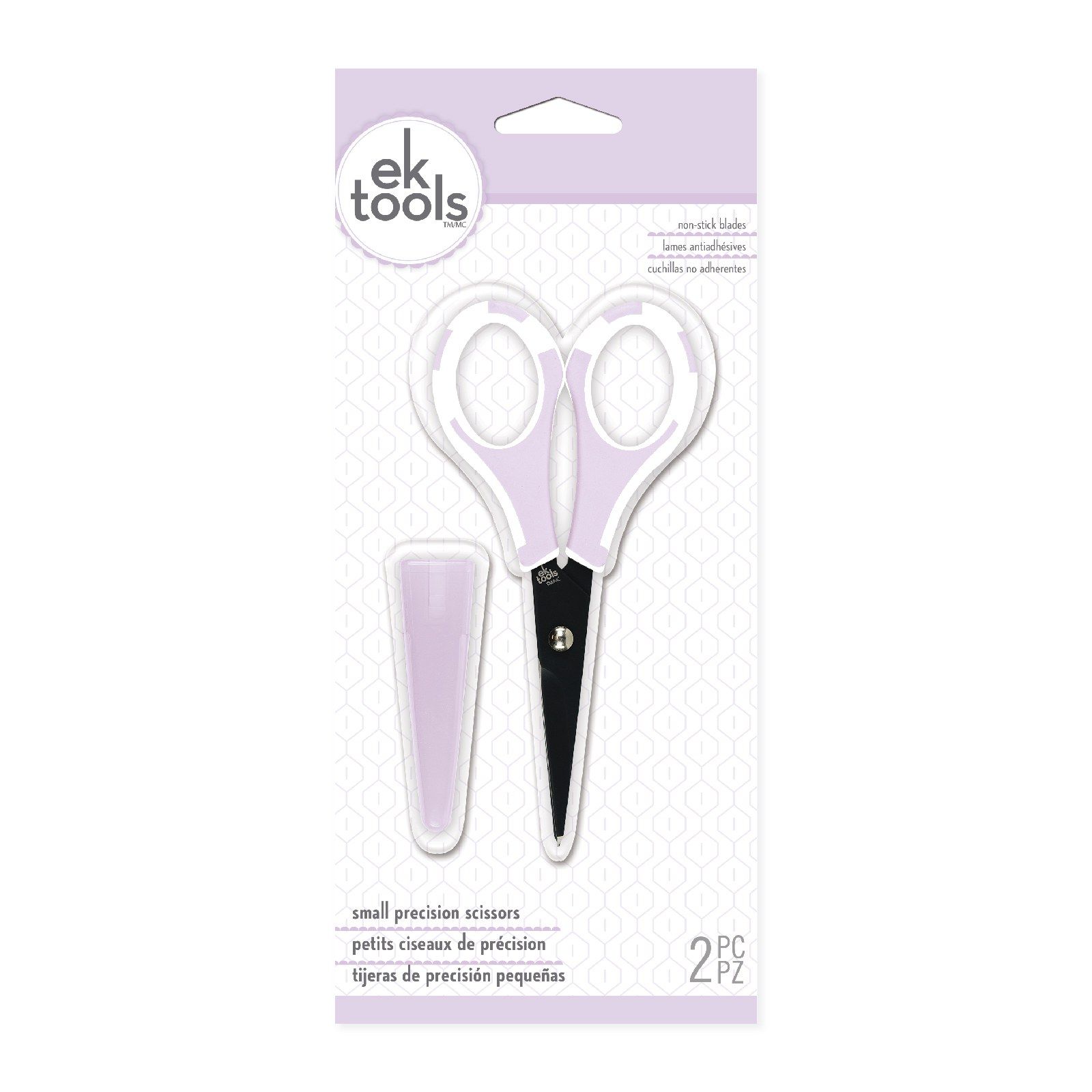 EK Tools • Small Precision Scissors Lilac 