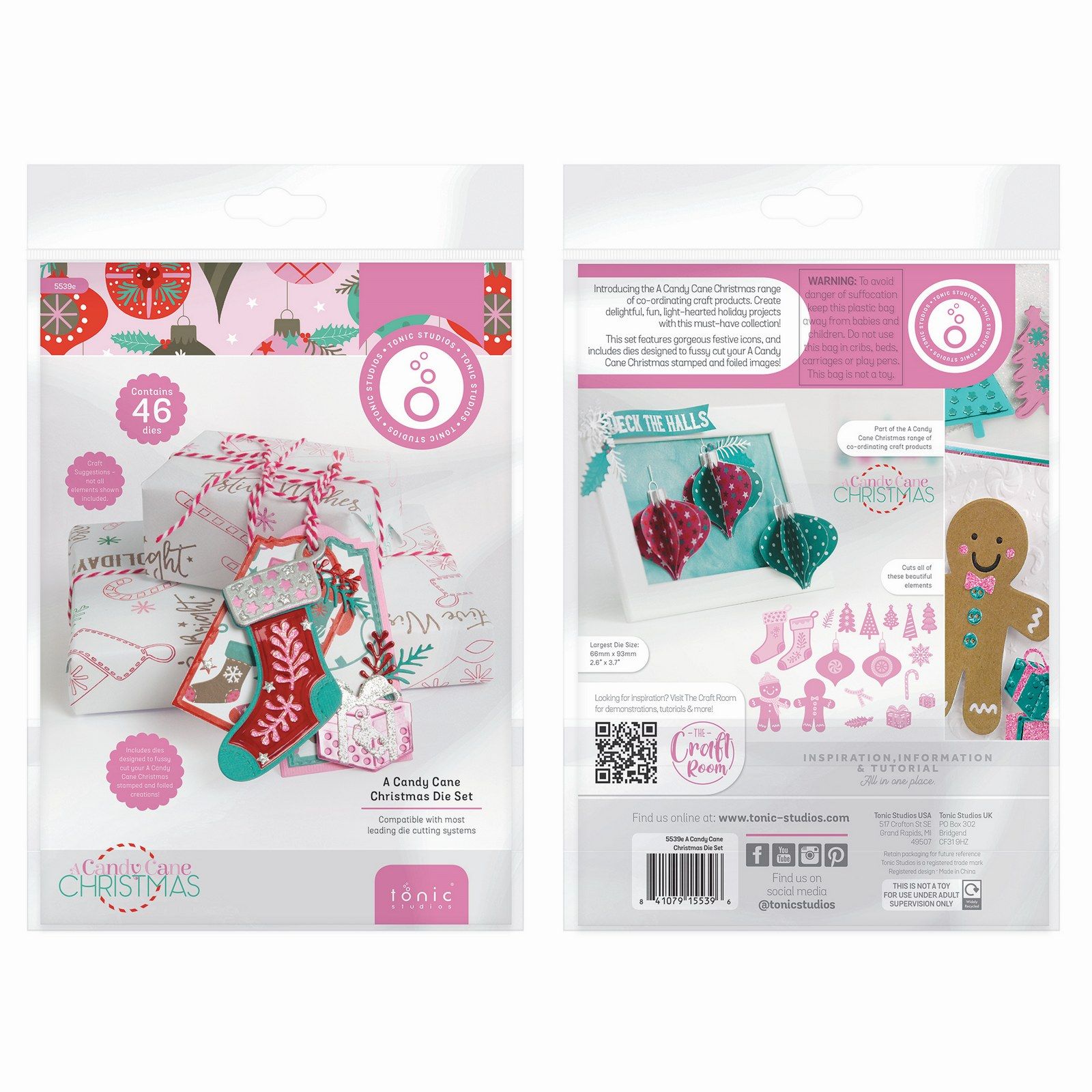 Tonic Studios • A Candy Cane Christmas Die Set