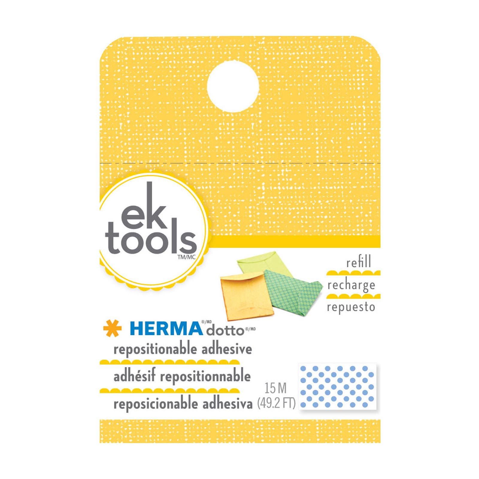 EK Tools • Repositionable adhesive dispenser refill 15m