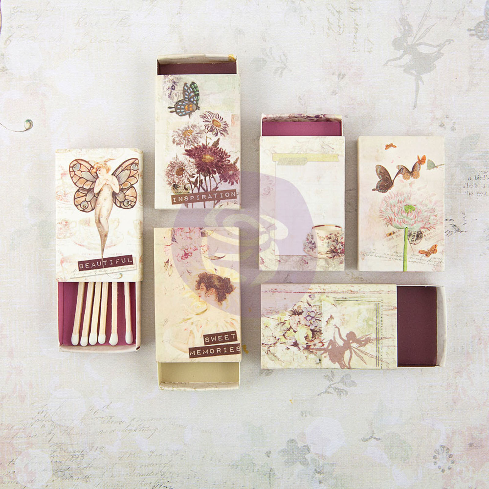 Prima Marketing • Matchboxes Butterfly