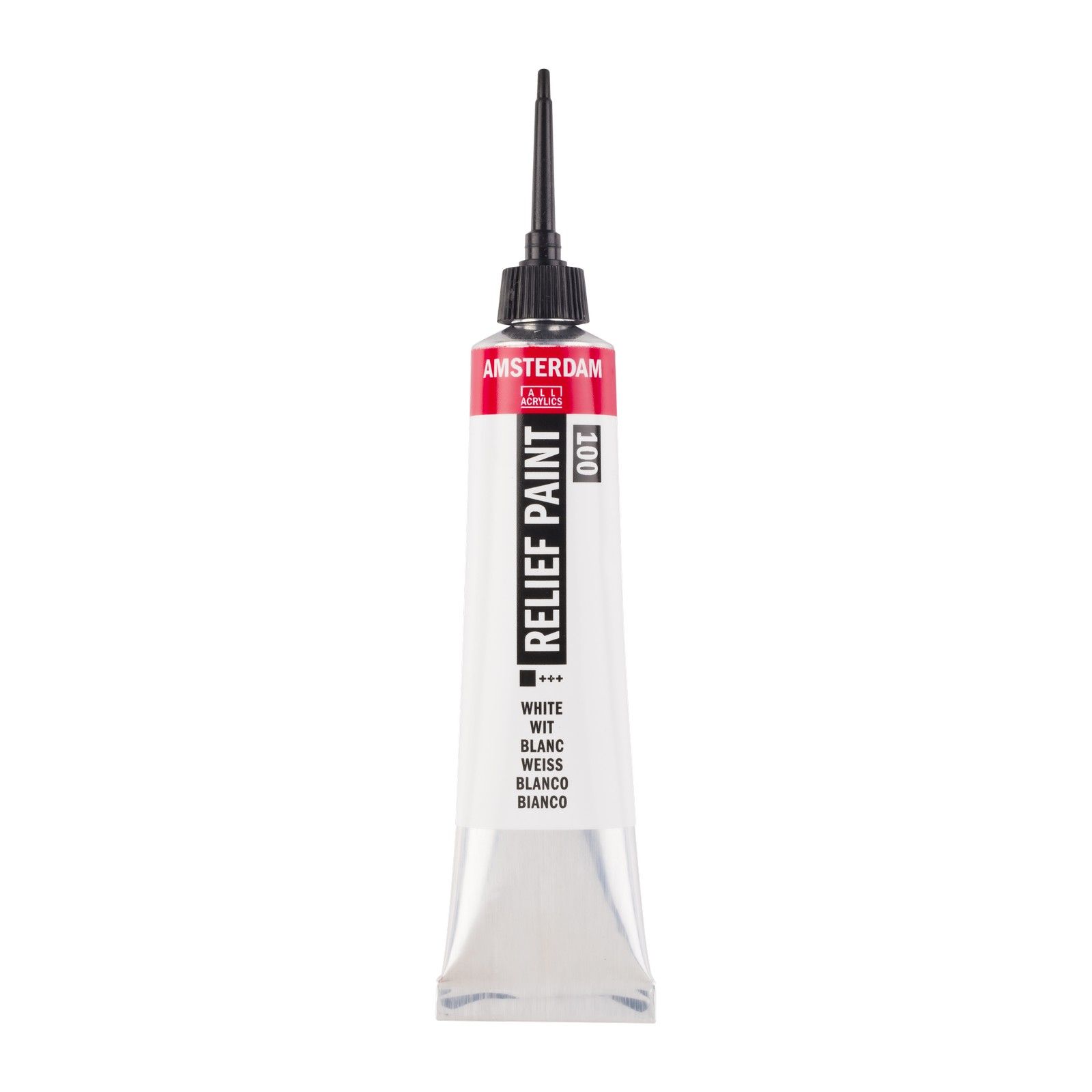 Amsterdam • Deco Reliefpaint Tube 20ml White 100