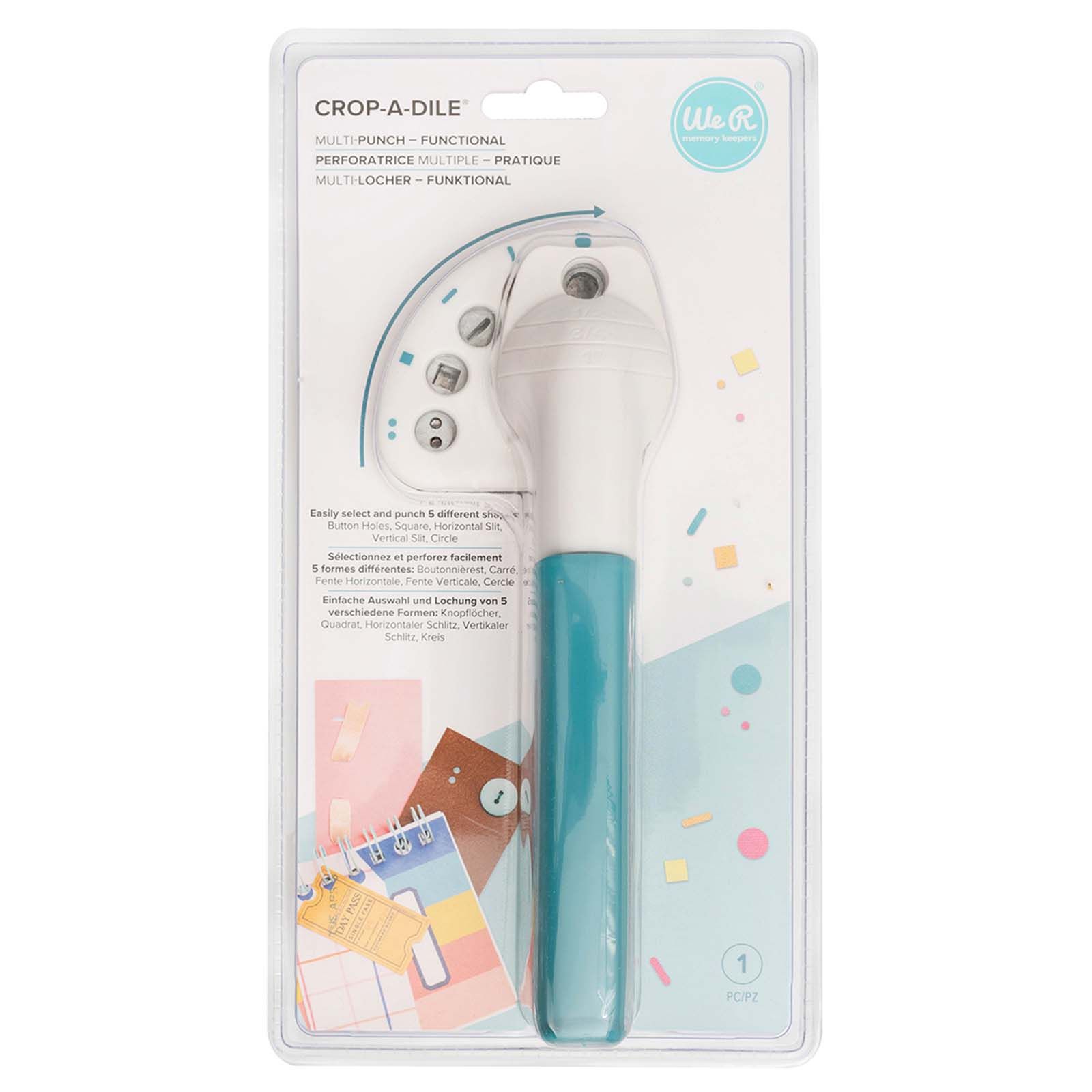We R Makers • Crop-A-Dile multi-hole punch Utility