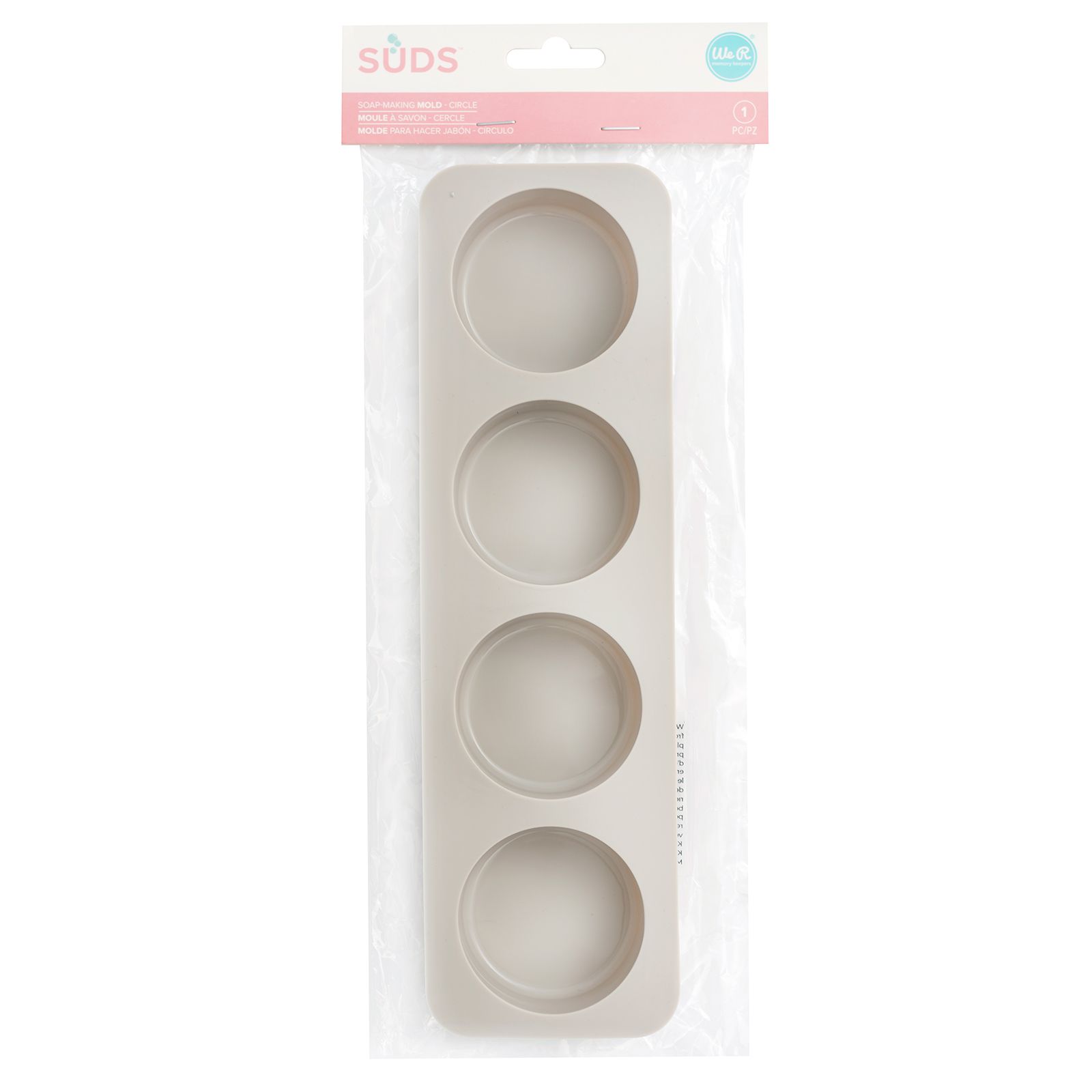 We R Makers • SUDS soap mold circle