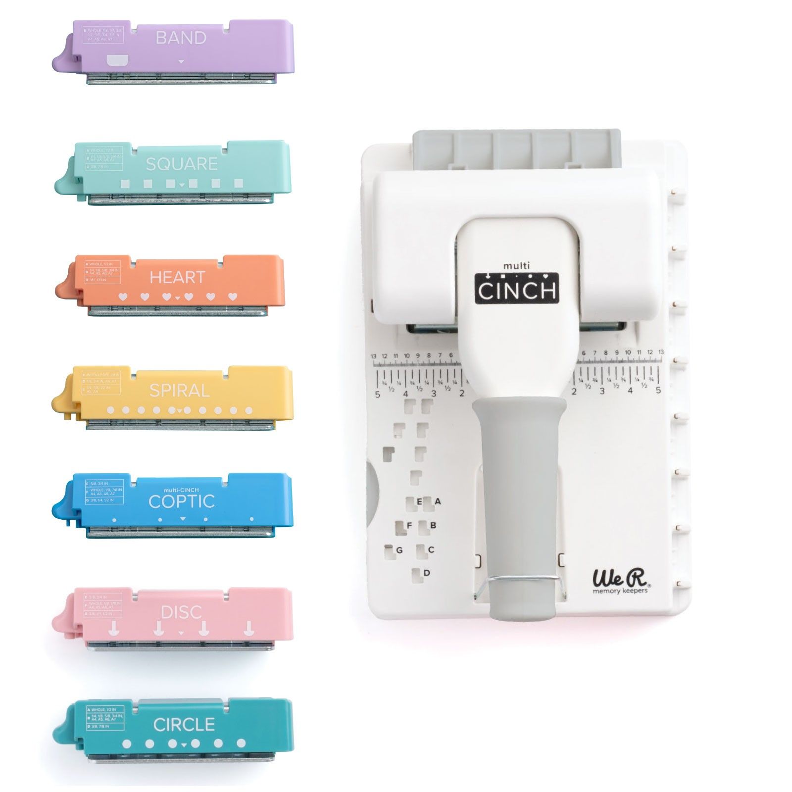 We R Makers • Multi Cinch Bundle incl. Base and all Cartridges