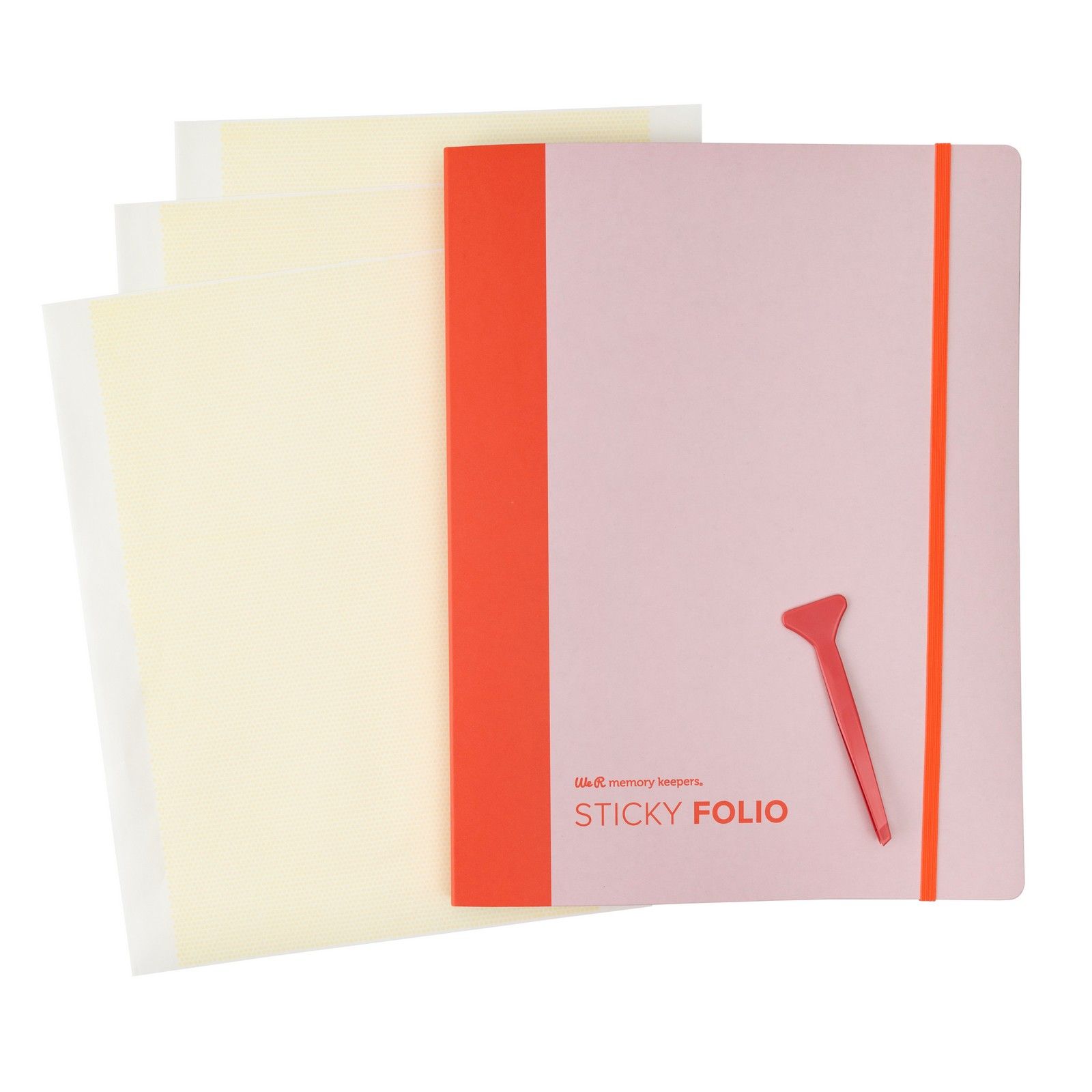 We R Makers • Sticky Folio Red 5stuks