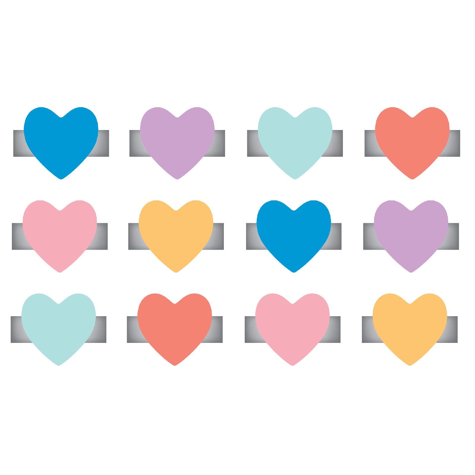 We R Makers • Charm Staples Heart Multi Color 12pcs