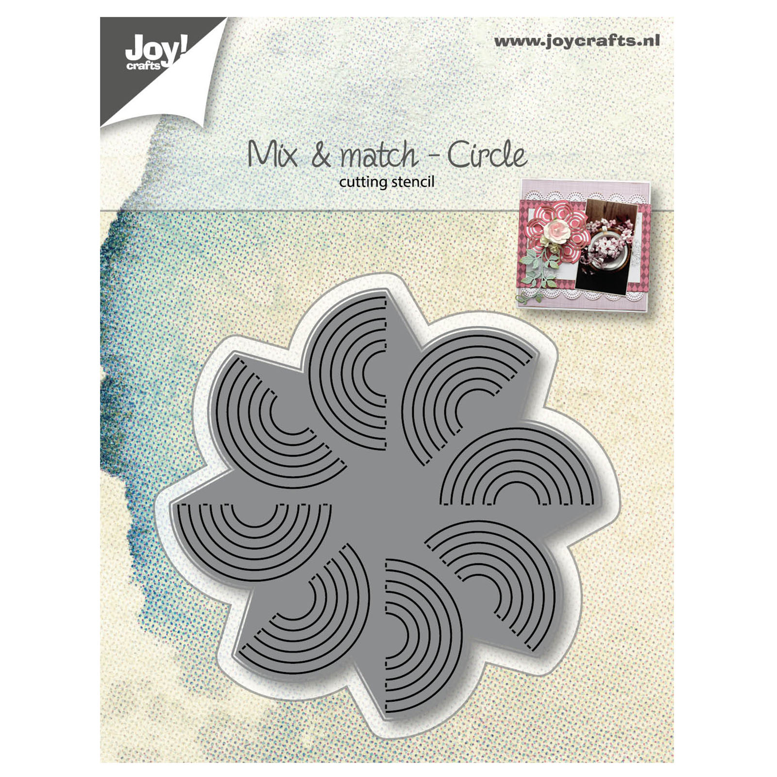 Joy!Crafts • Snijstencil Mix & Match Cirkel