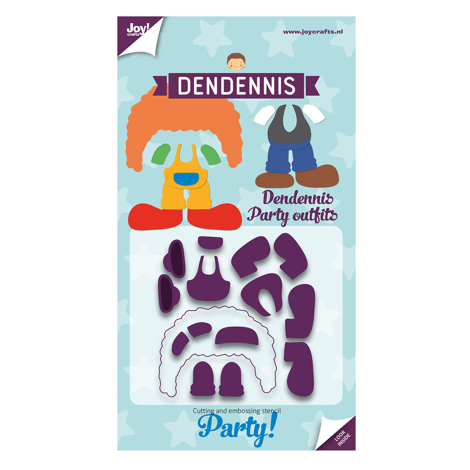 Joy!Crafts • Cutting stencil Dendennis Party Outfit