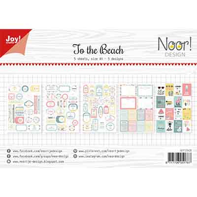 Joy!Crafts • Etikettebogen Noor Am Strand