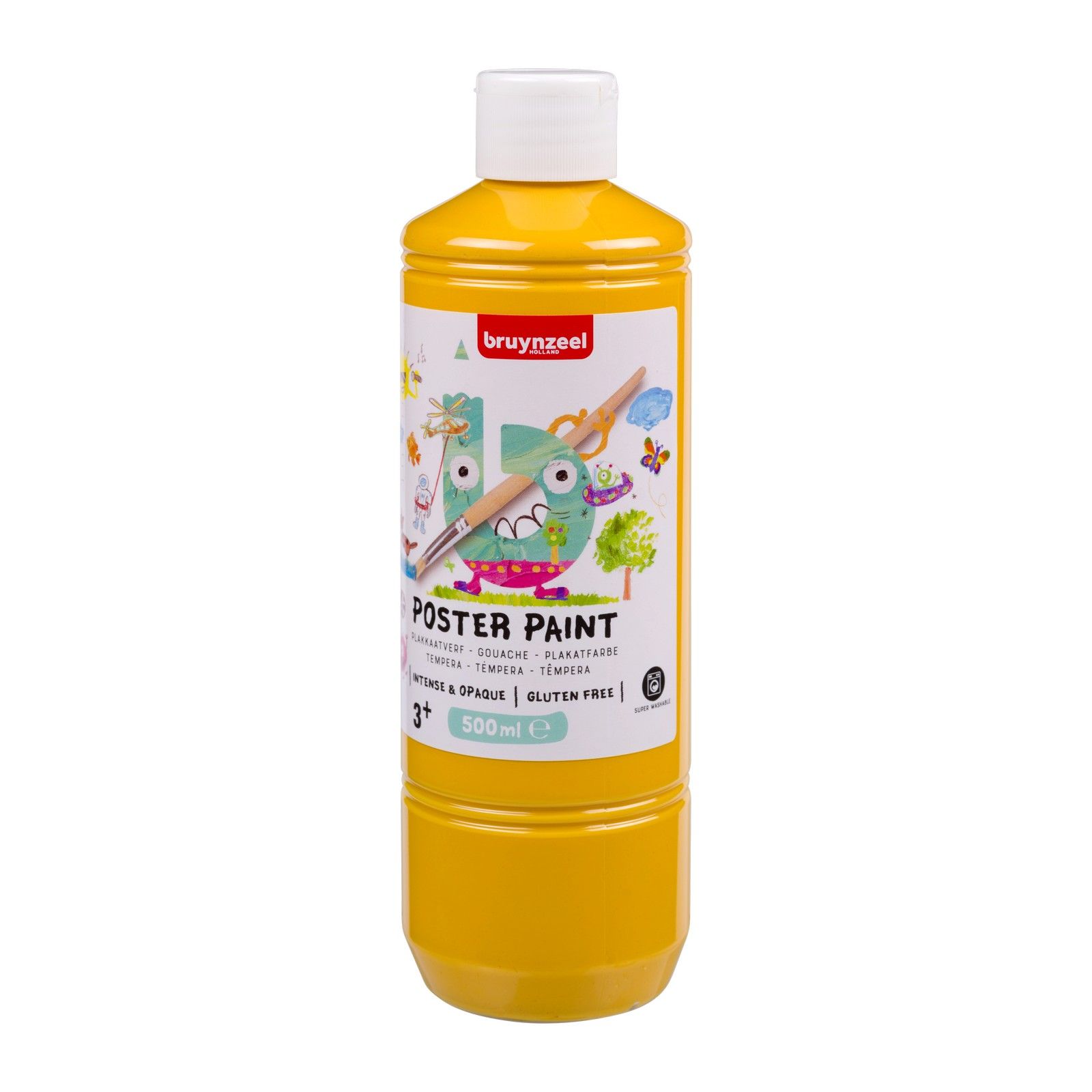 Bruynzeel • Gouache 500ml Jaune soleil