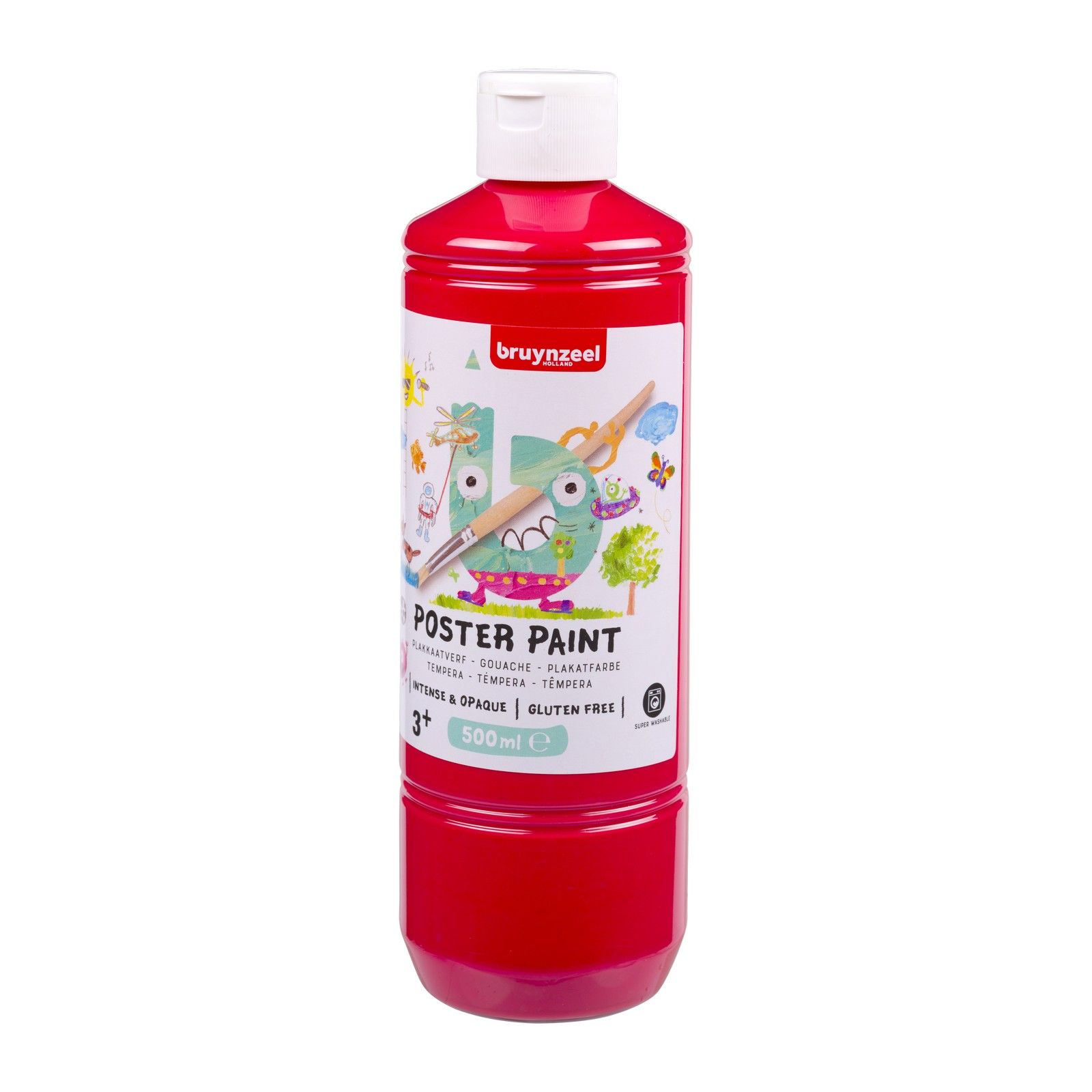 Bruynzeel • Gouache 500ml Rouge