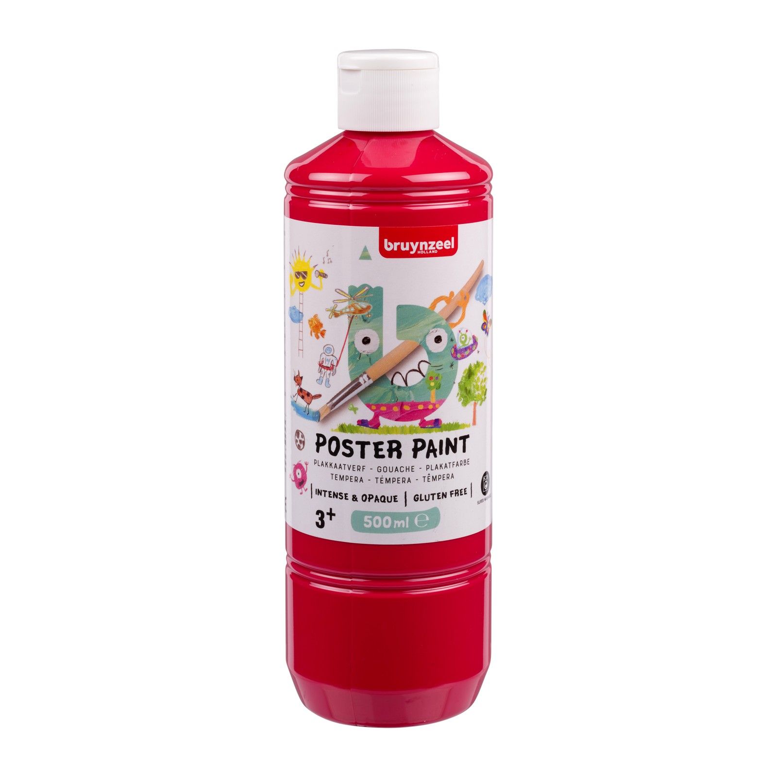 Bruynzeel • Gouache 500ml Rouge primaire