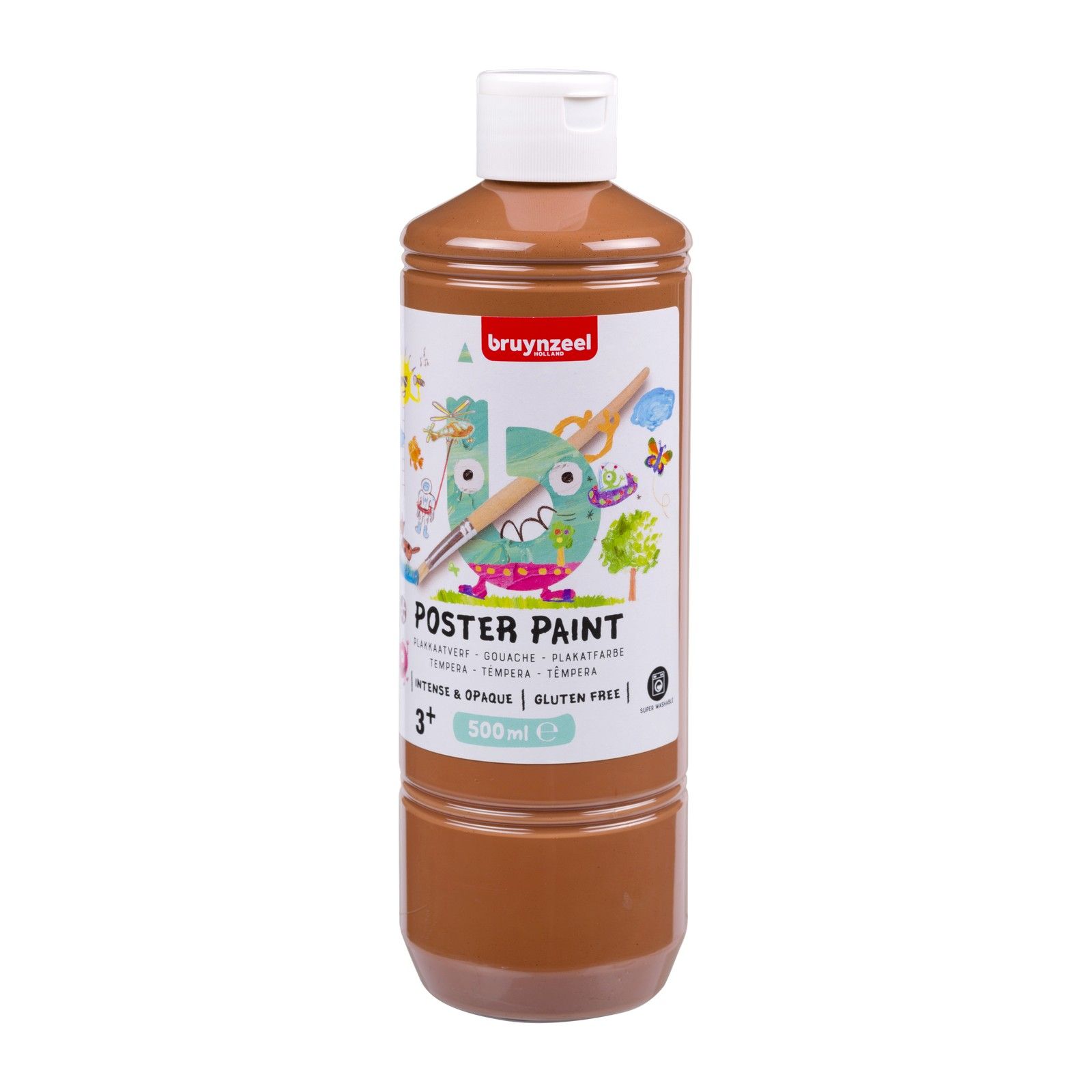 Bruynzeel • Gouache 500ml Brun clair