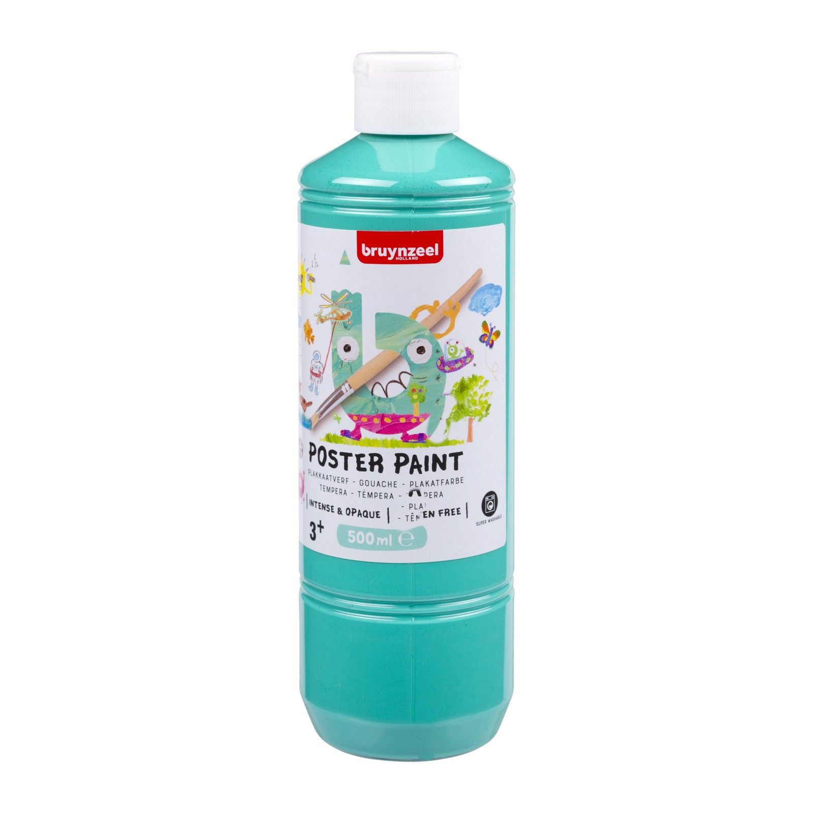 Bruynzeel • Gouache 500ml Turquoise