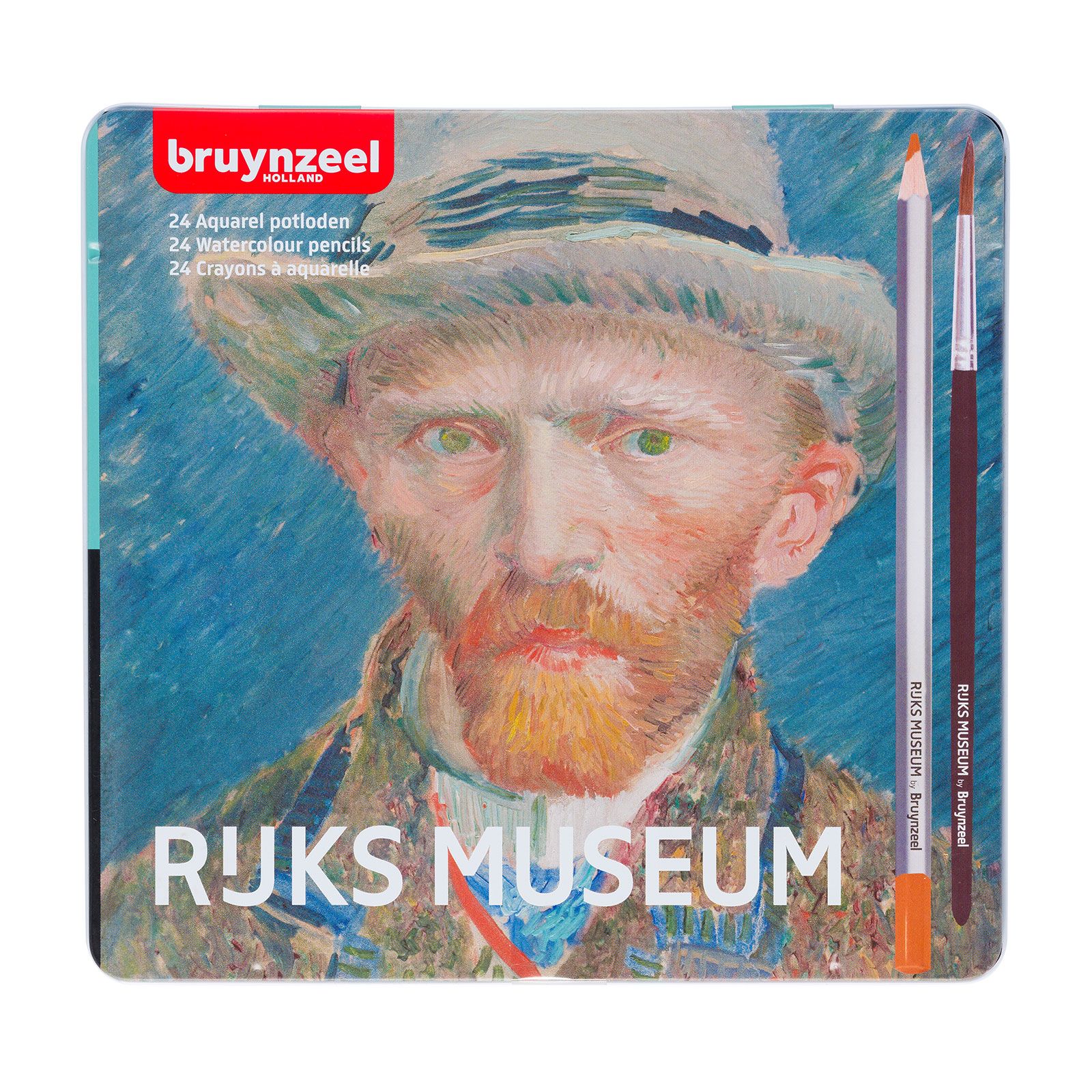 Bruynzeel • Lata de 24 lápices acuarelables Vincent Van Gogh