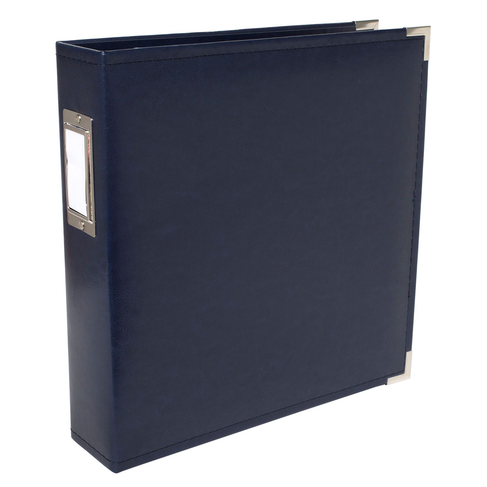 We R Makers • Classic Leather Ring Album Navy 21,6x27,9cm