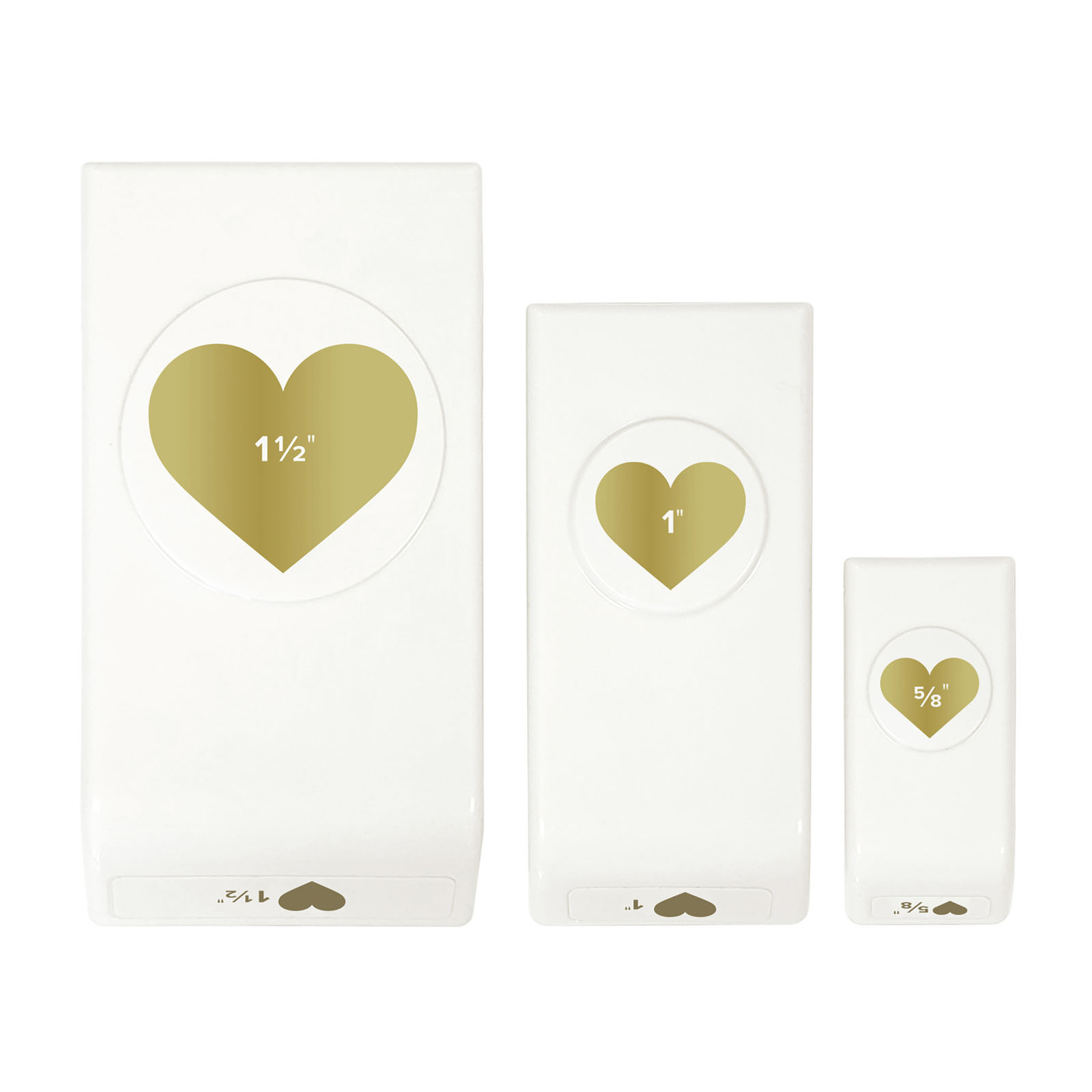 We R Makers • Layered Punch Hearts