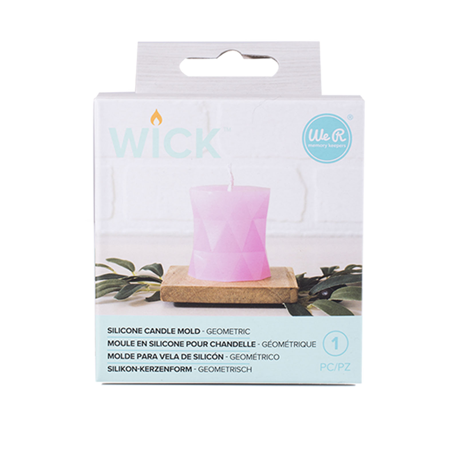 We R Makers • Silicone kaars gietvorm geometrisch