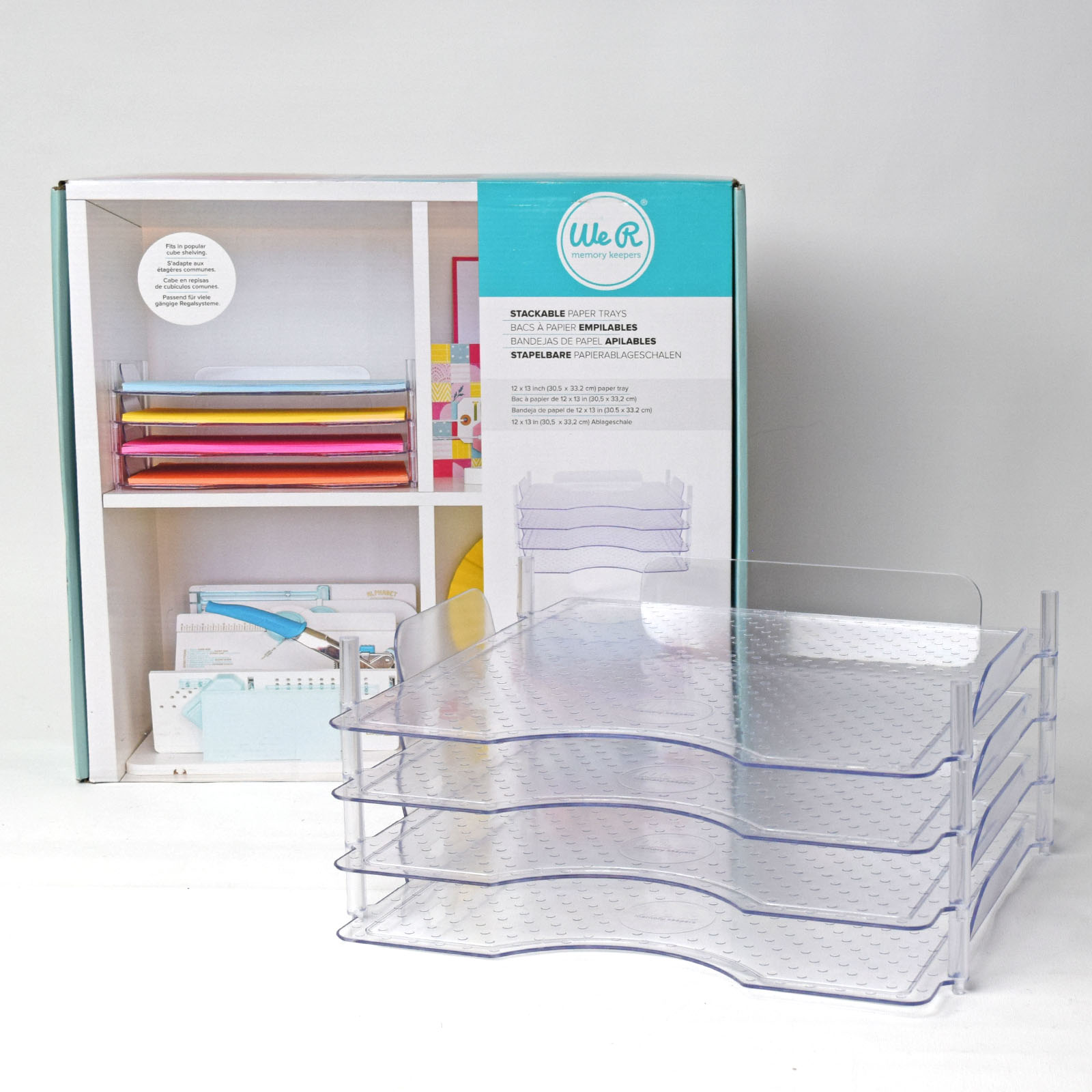 We R Makers • Stapelbare Papierfächer 4pcs