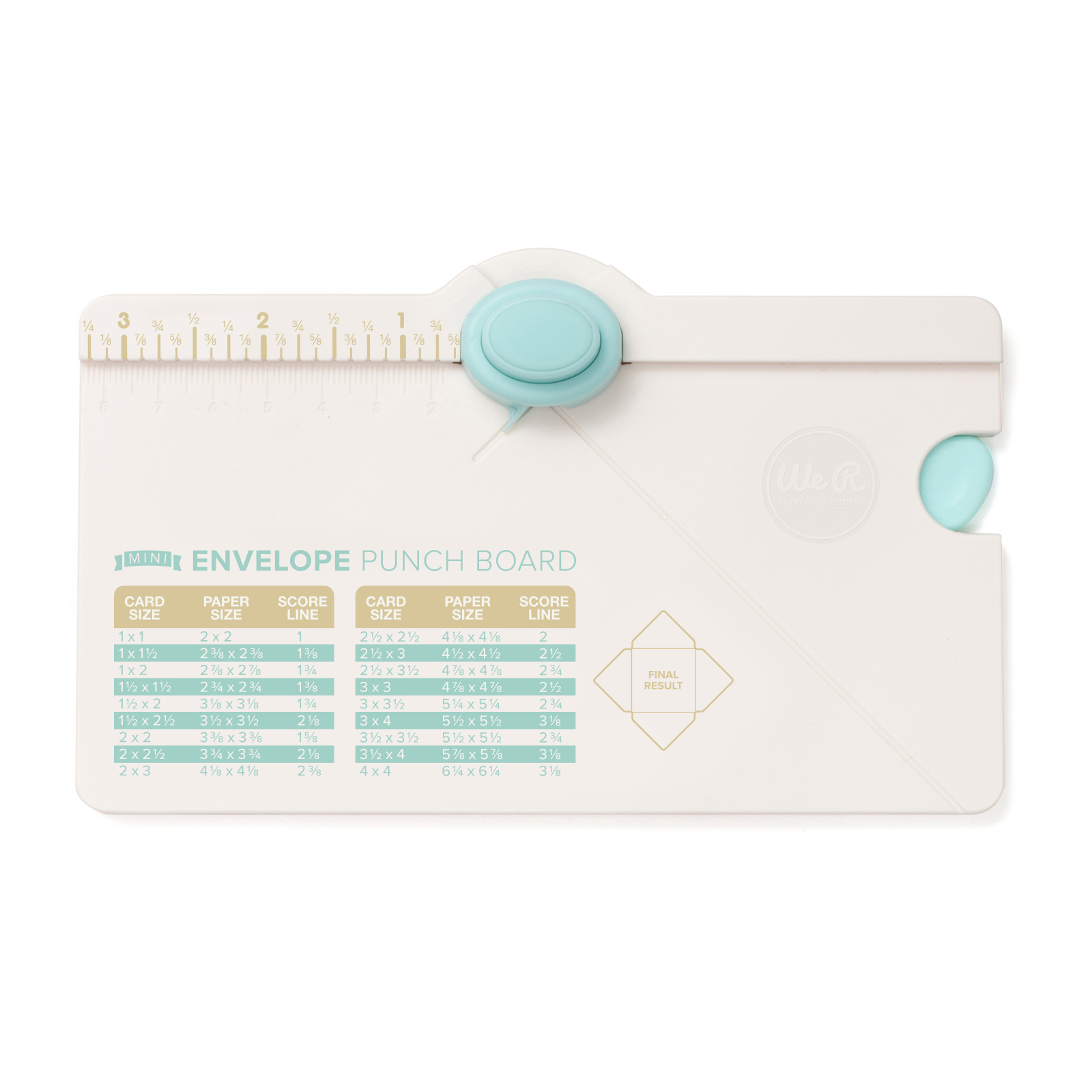 We R Makers • Mini Envelope Punch Board