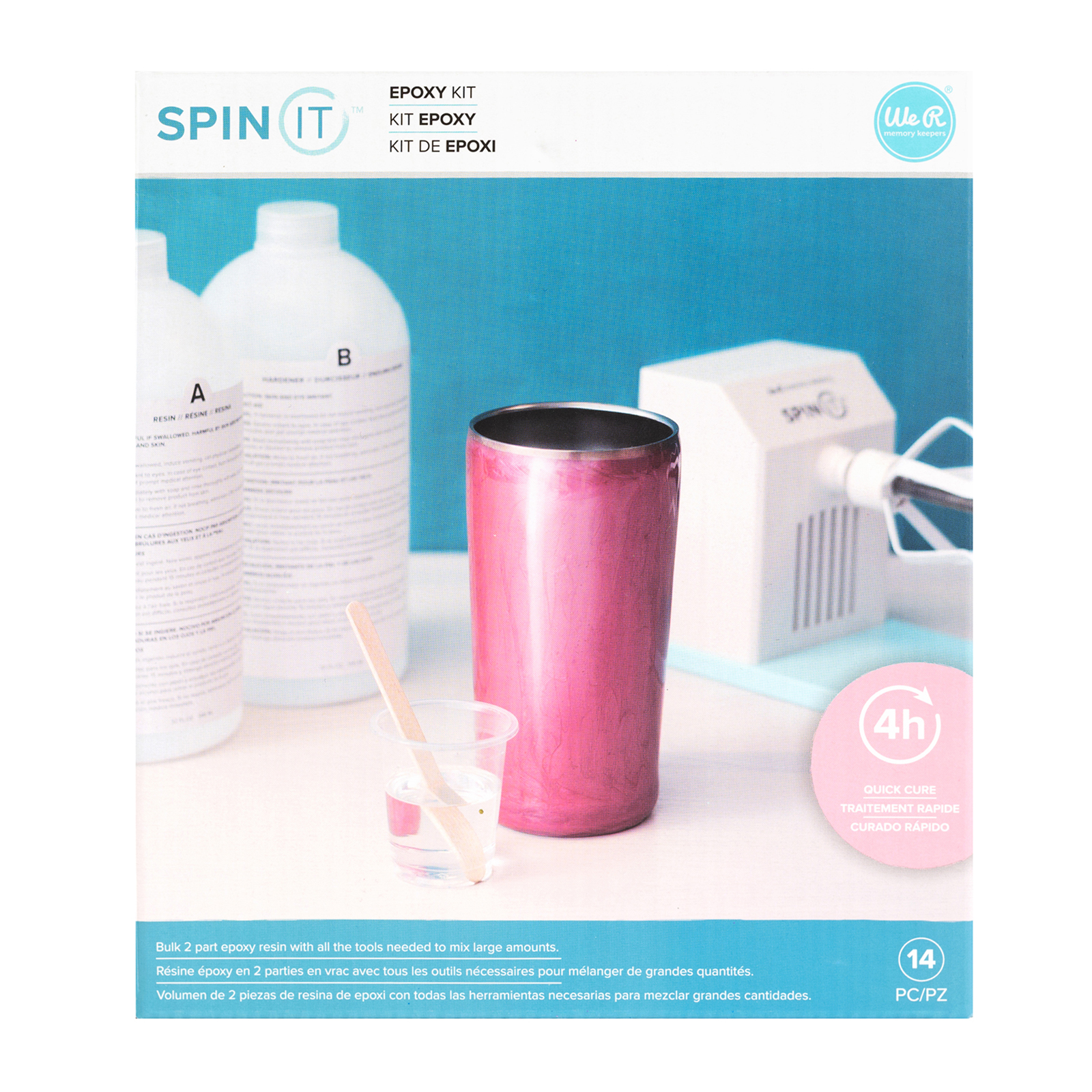 We R Makers • Spin IT epoxy kit