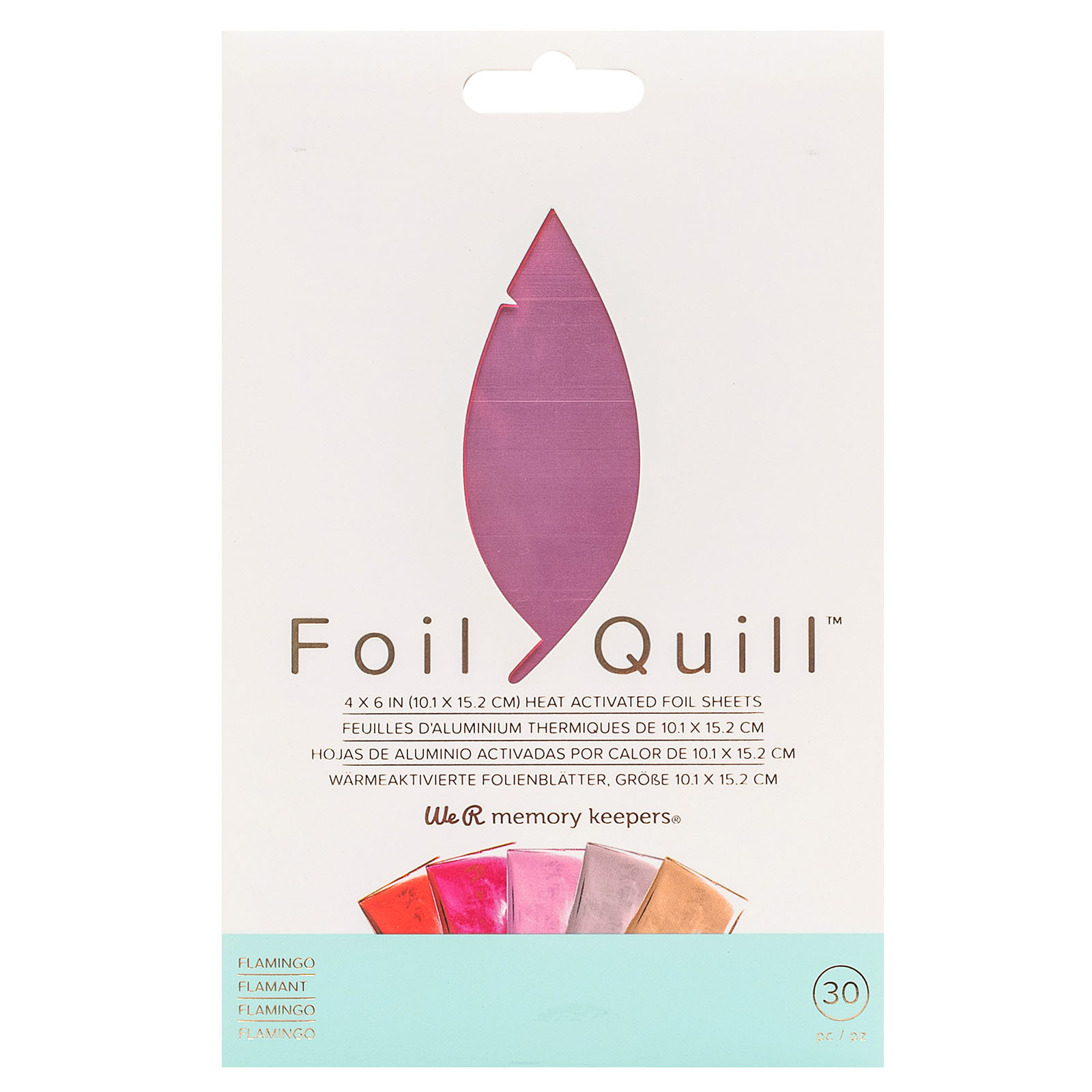 We R Makers • Foil Quill foil 10,1x15,2cm Flamingo