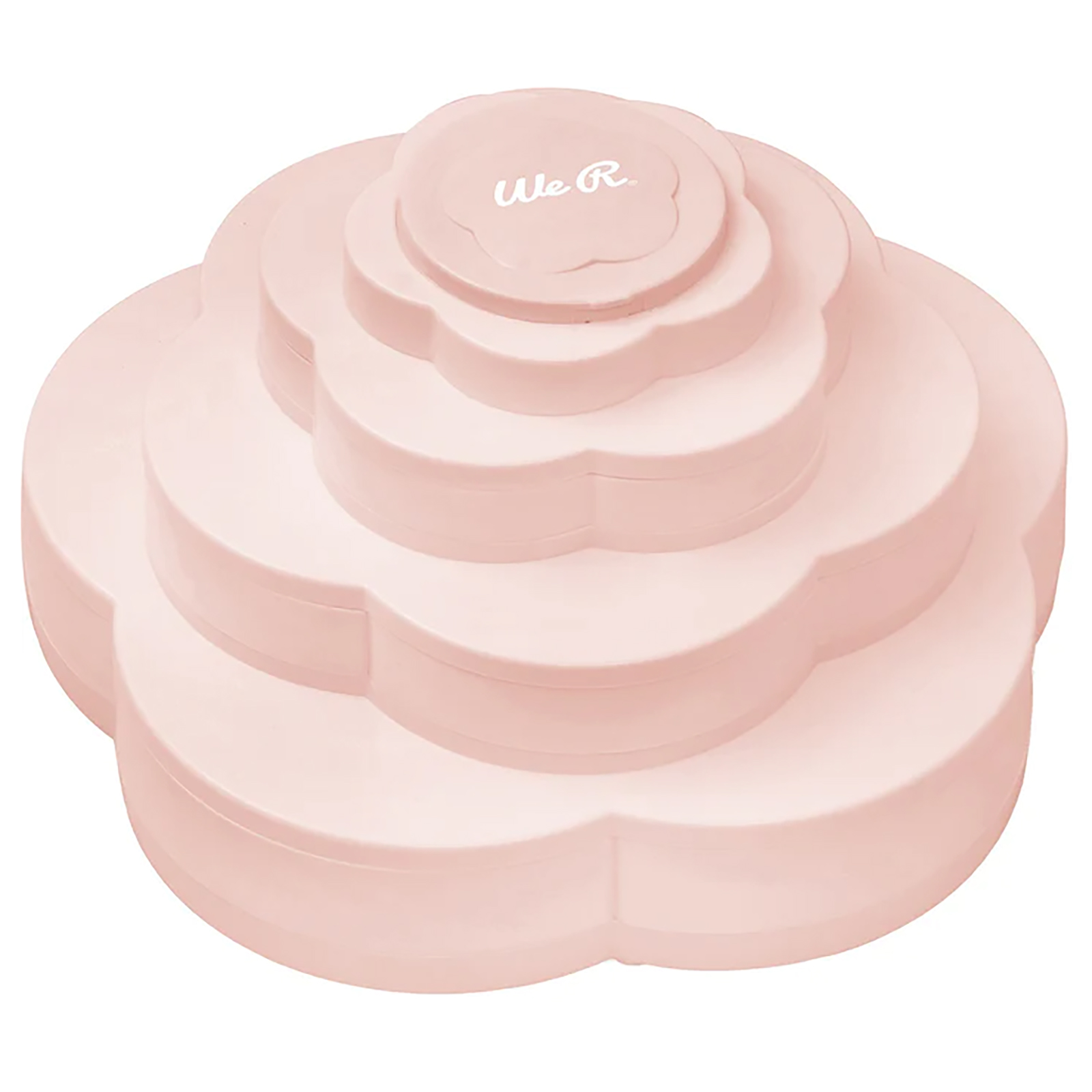 We R Makers • Embellishment storage mini bloom Pink 19x19x10,2cm
