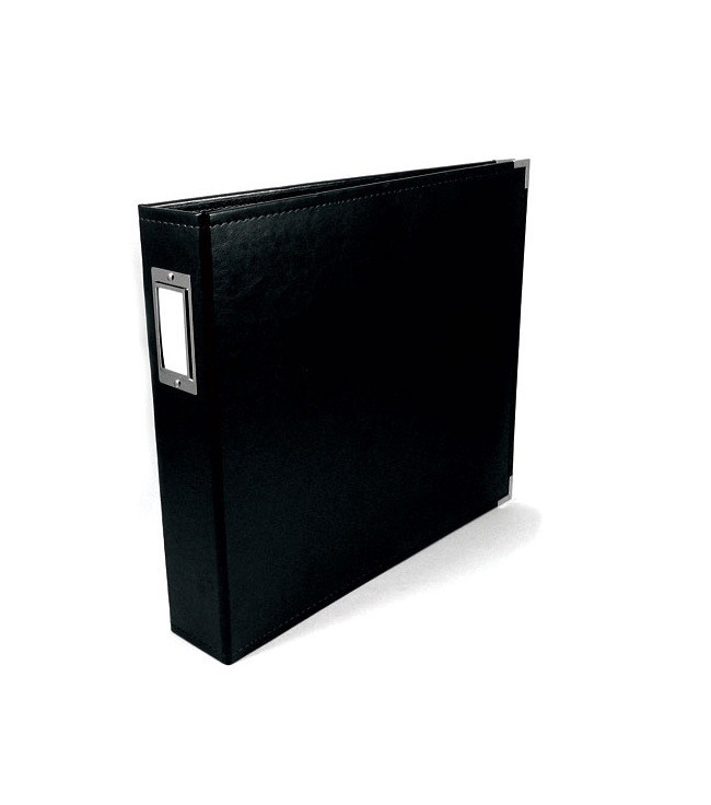 We R Makers • Classic Leather Ring Album Black 30,5x30,5cm