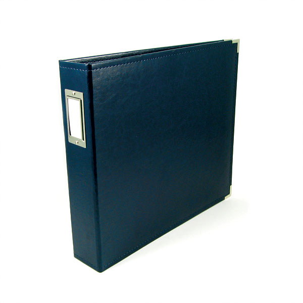 We R Makers • Classic Leather Ring Album Navy 30,5x30,5cm