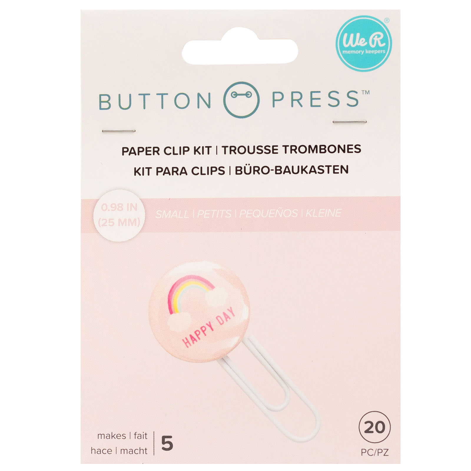 We R Makers • Button Press Paperclips Set