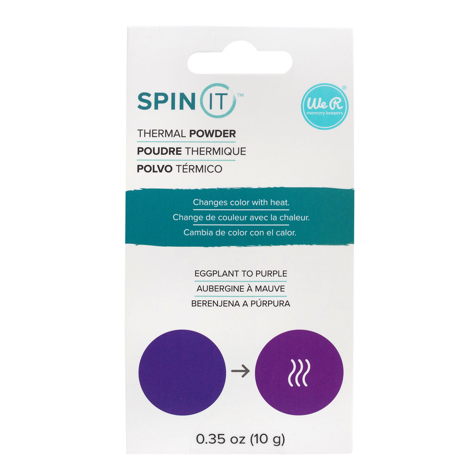 We R Makers • Spin IT thermal powder Eggplant to Purple