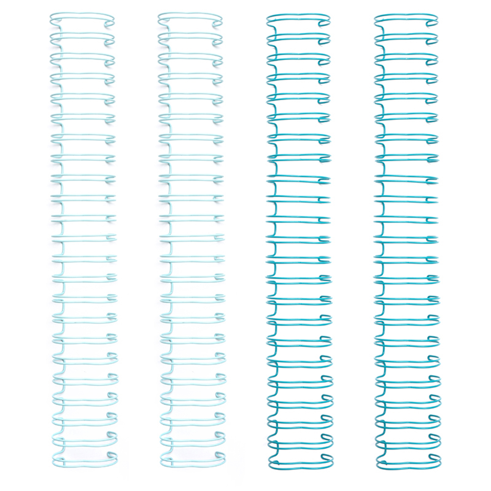 We R Makers • Set de 4 anillas para encuadernar azules 1,6cm