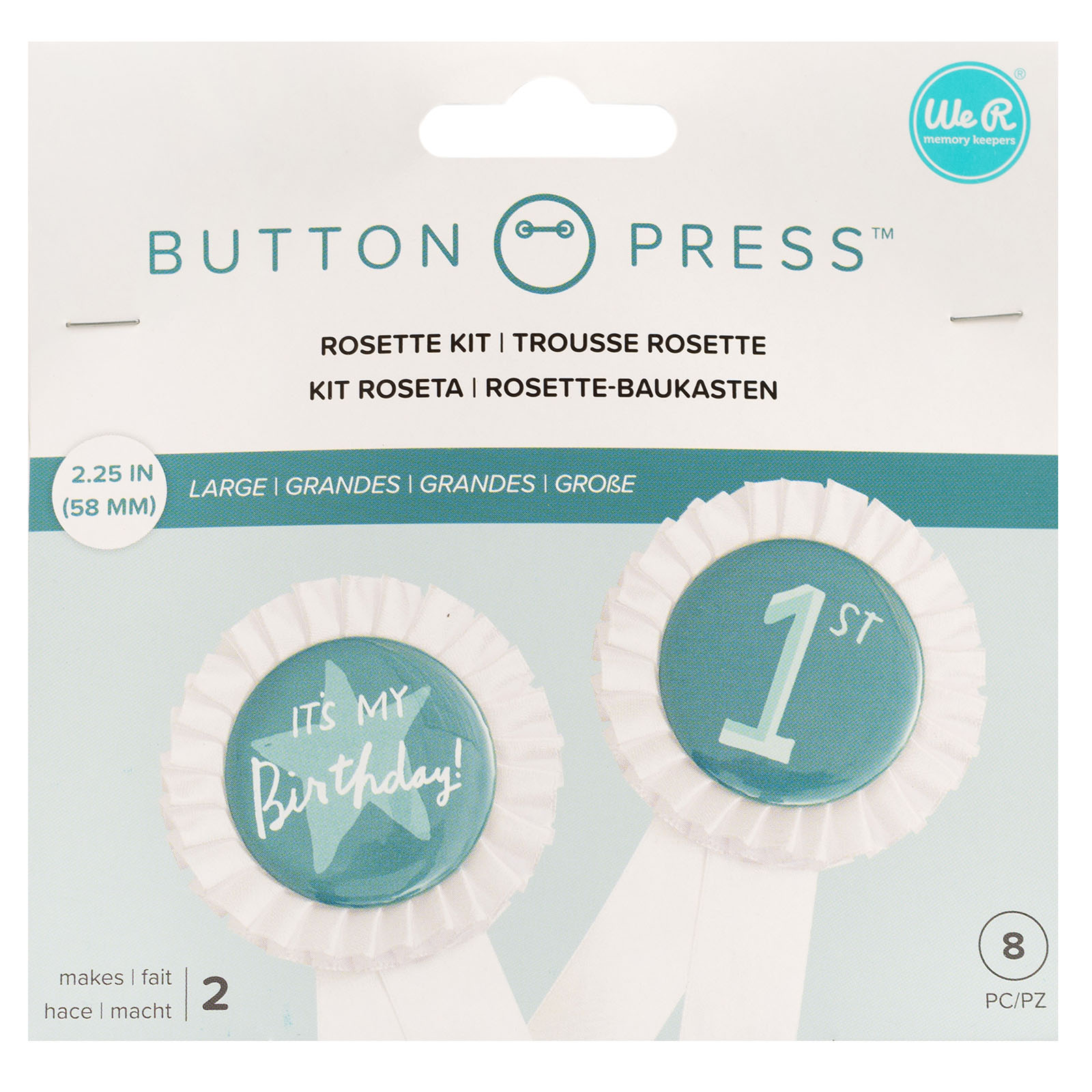 We R Makers • Button press Rosette kit