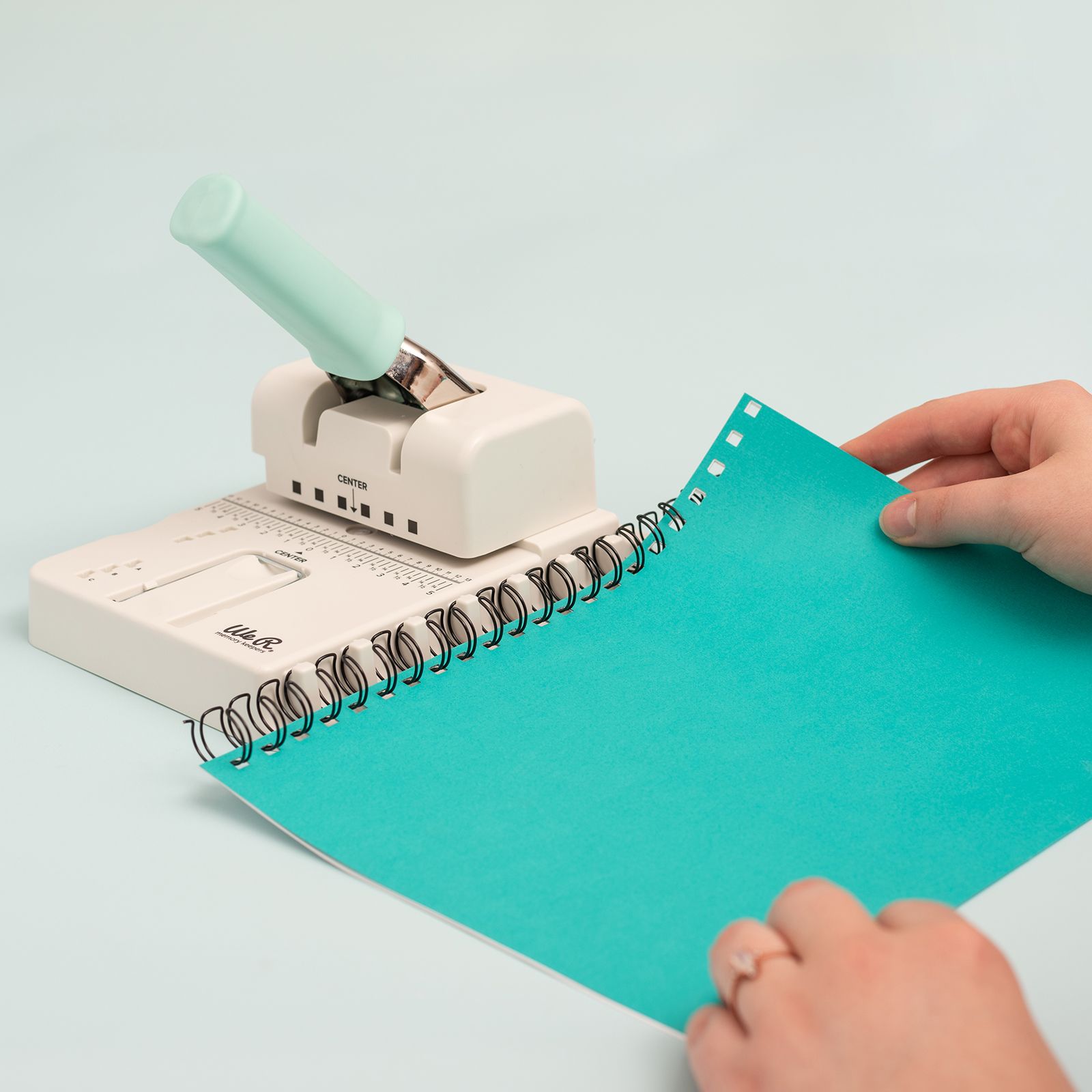 The Cinch Book Binding Machine, Version 2 by TaliaPosy | Teal and Gray
