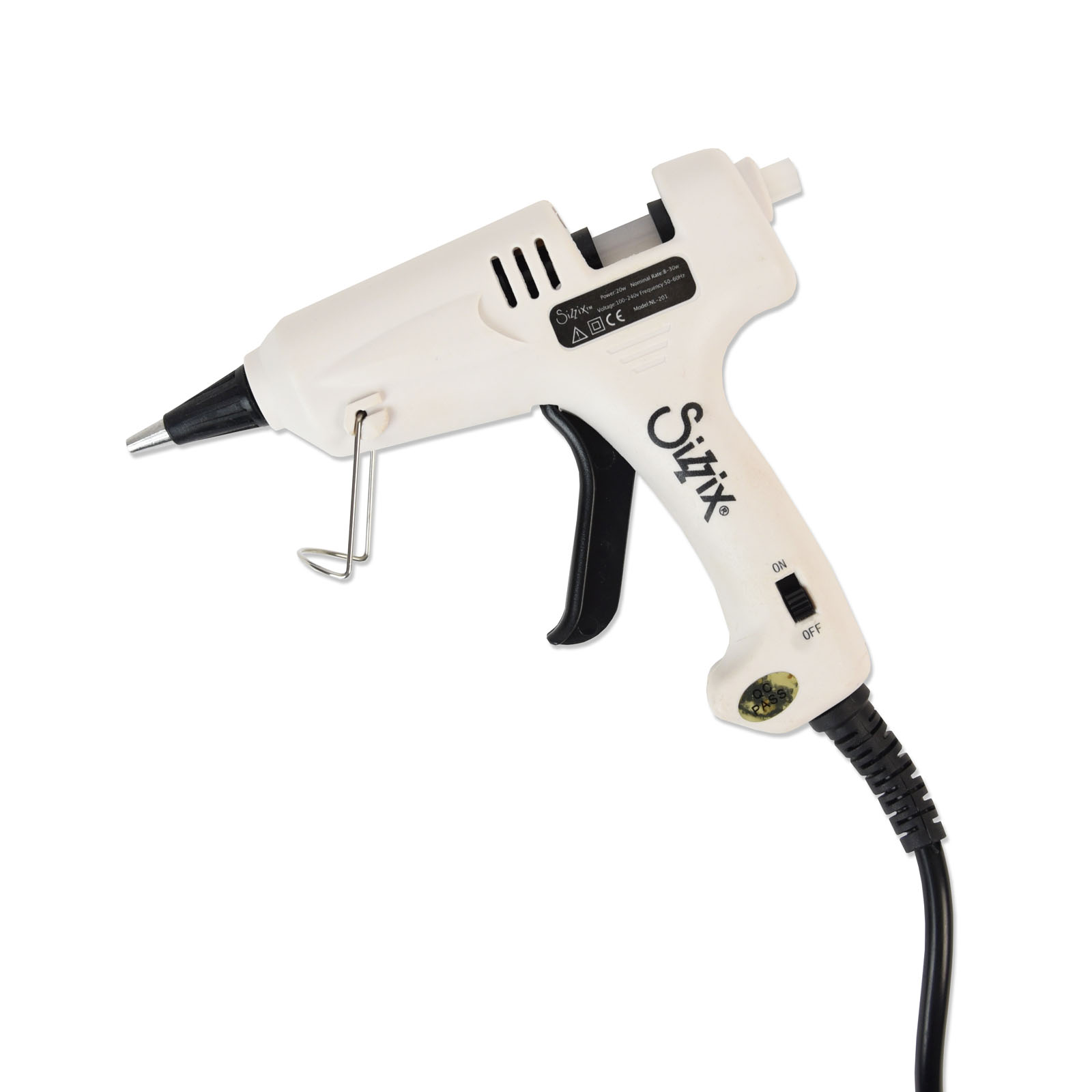 Sizzix • Pistola de pegamento para herramientas de fabricación (versión del Reino Unido con adaptador de la UE)