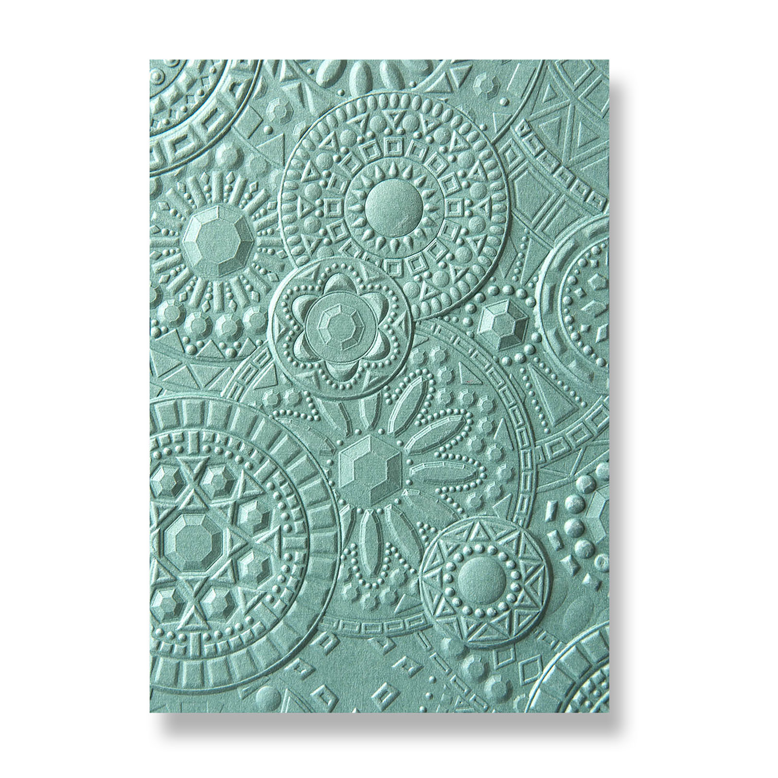 Sizzix • 3-D Textured Impressions Prägeschablone Mosaic Gems von Courtney Chilson