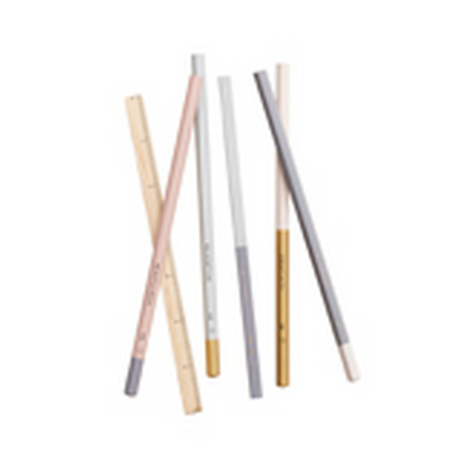 Sizzix • My Life Handmade Accessory Pastel Pencil & Wooden Square Ruler Set