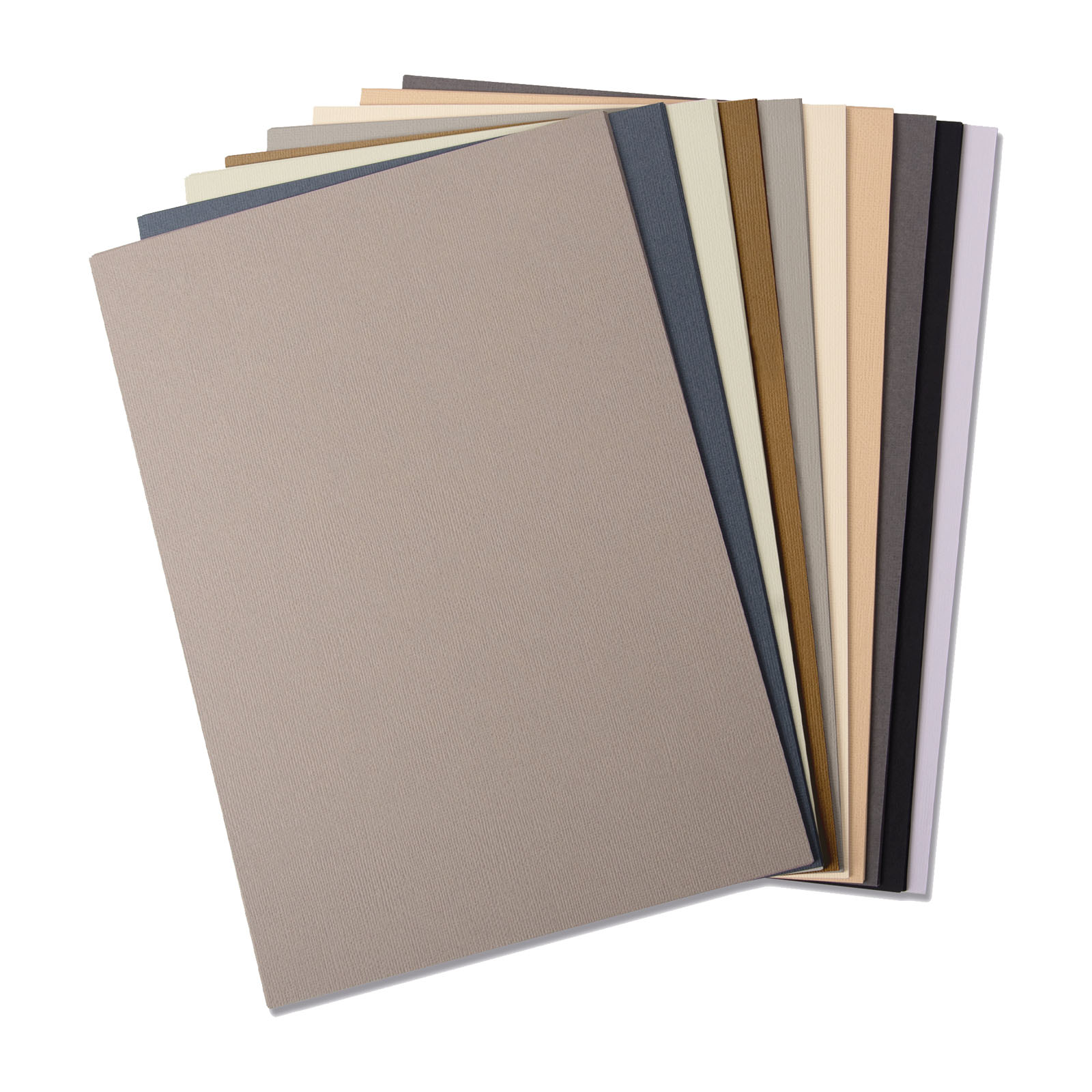 Sizzix • Surfacez Kartonblätter A4 60PK (10 neutrale Farben)
