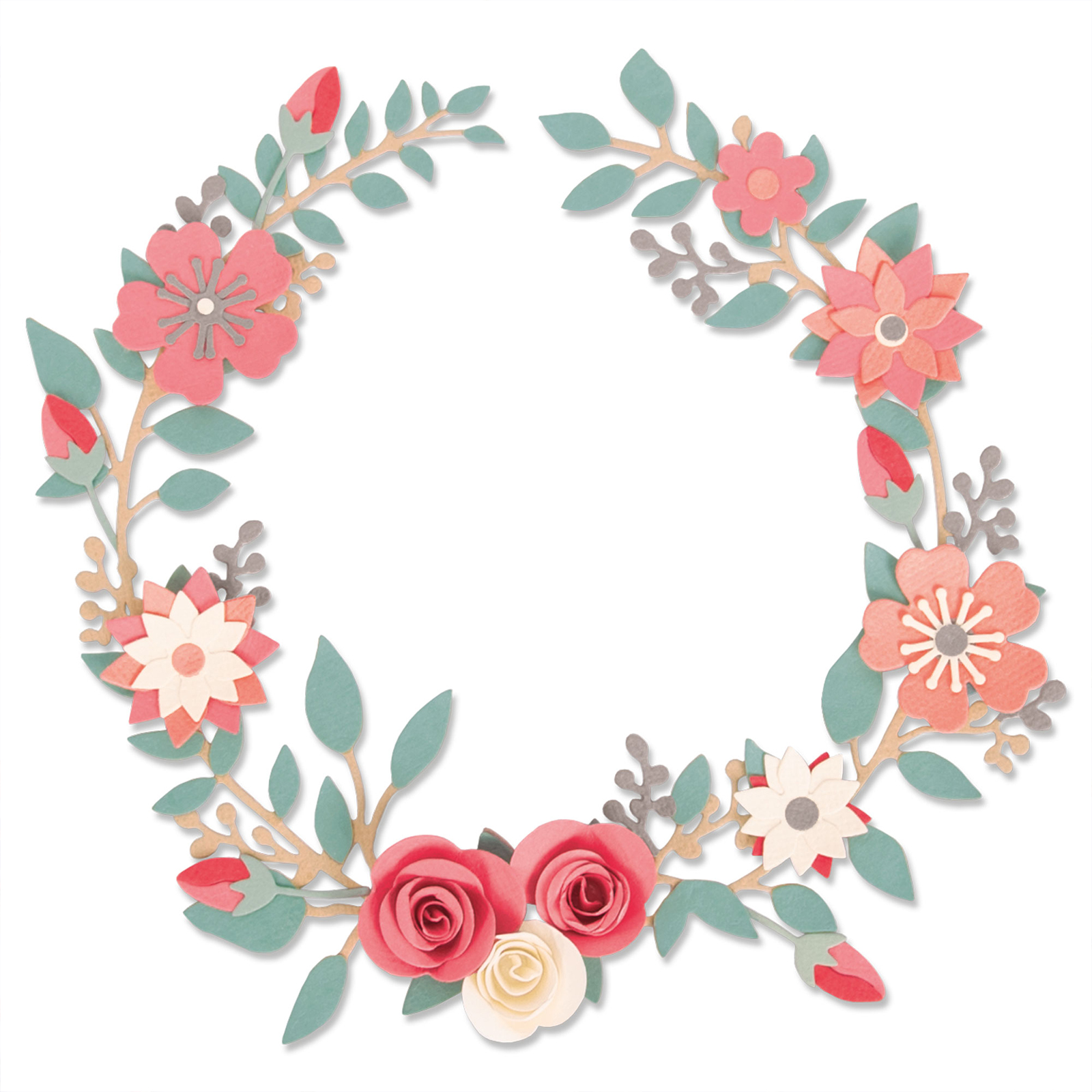 Sizzix • Thinlits Die Set 6PK Wedding Wreath de Olivia Rose