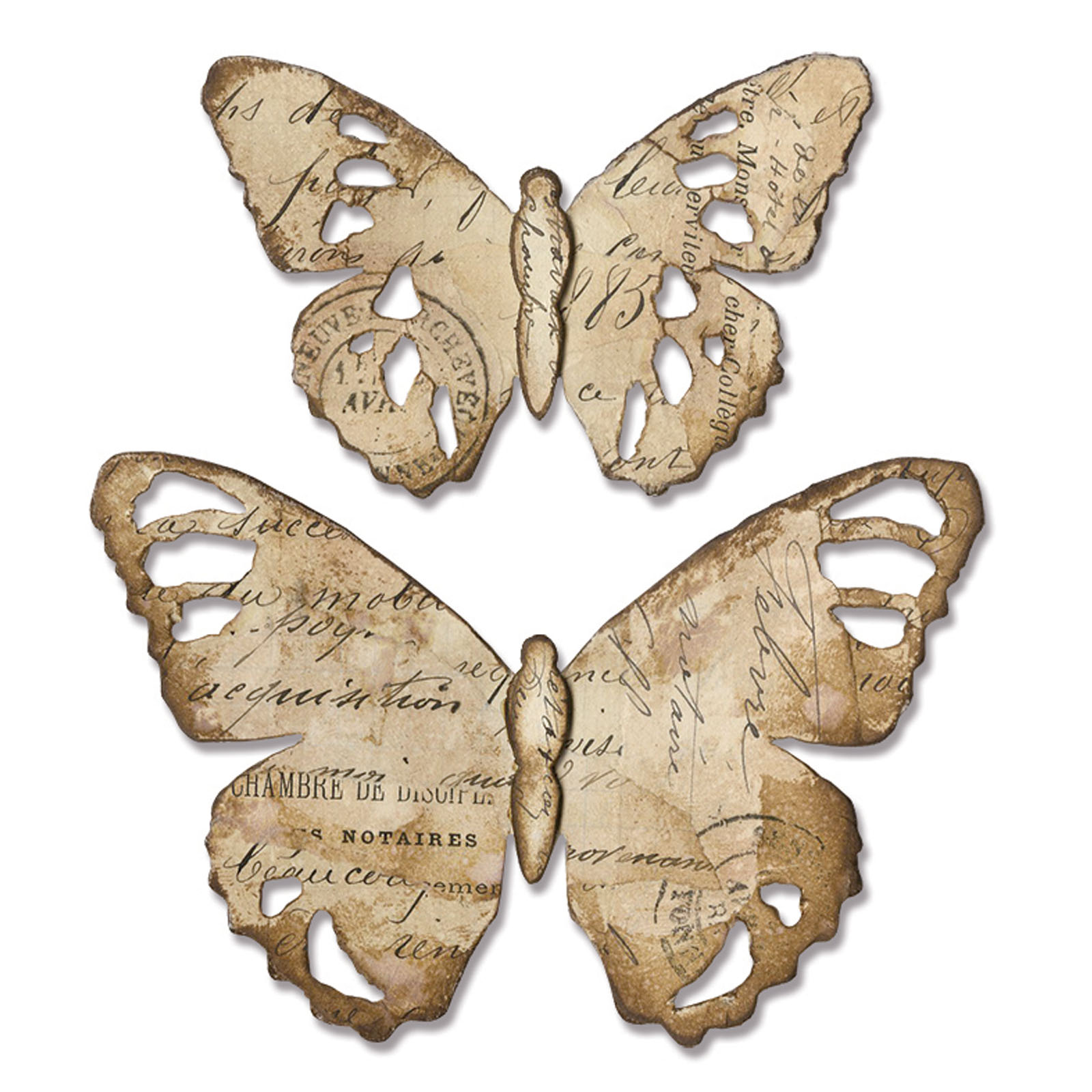 Sizzix • Tim Holtz Bigz Die Tattered Butterfly