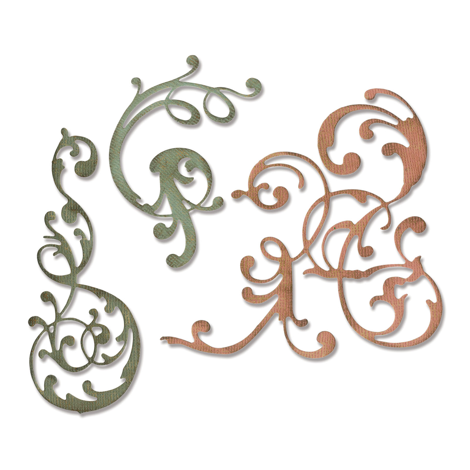 Sizzix • Tim Holtz Thinlits Die Set Geschmückt 3pcs