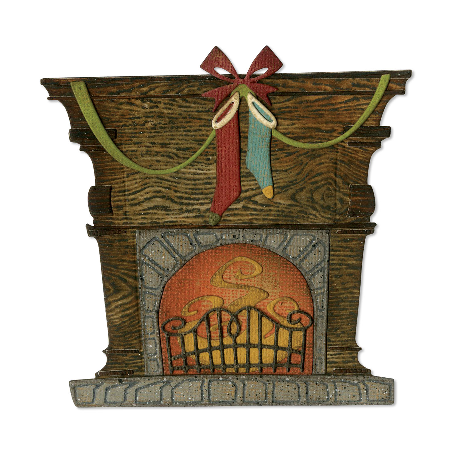Sizzix • Thinlits die set Fireside