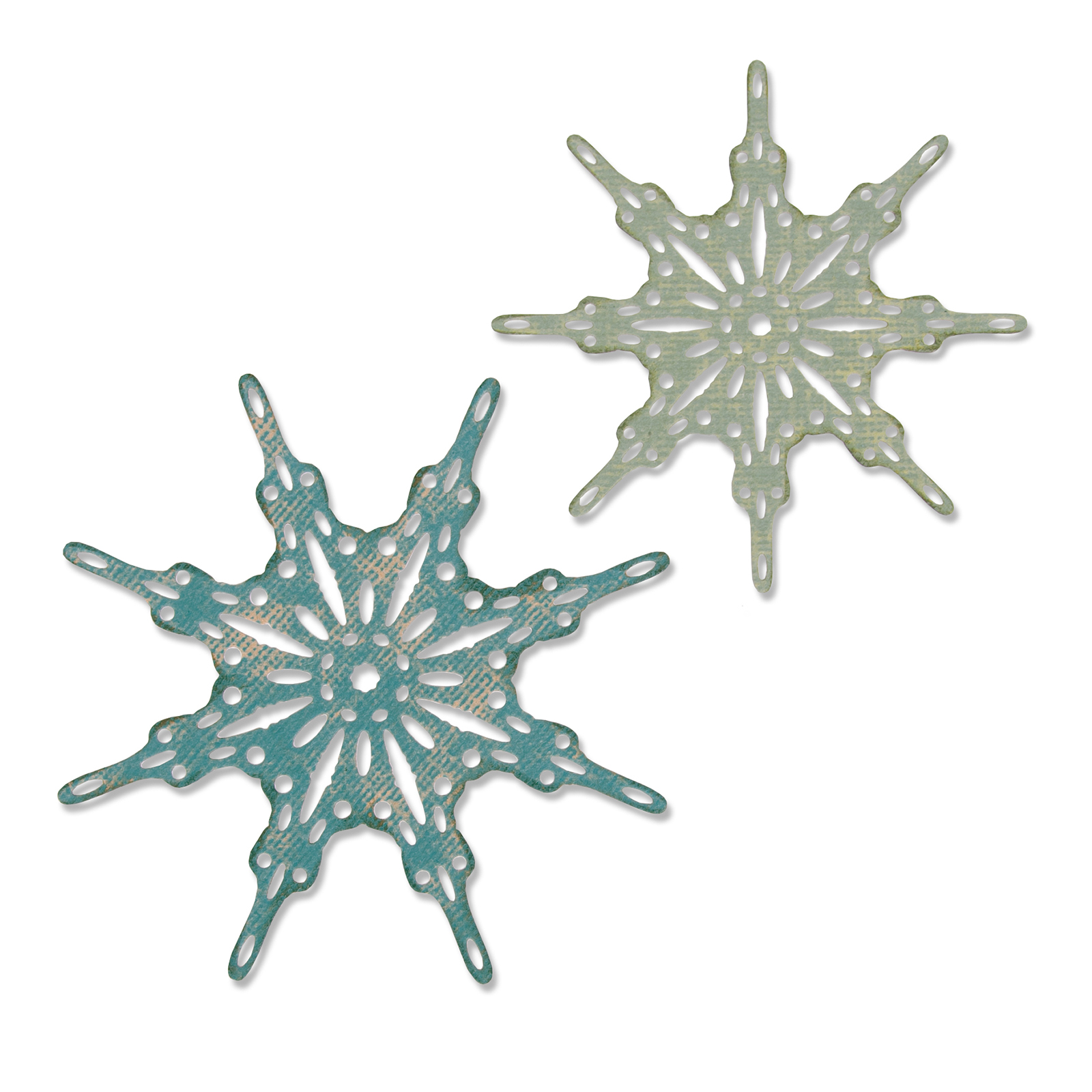 Sizzix • Tim Holtz Thinlits Die Set Fanciful Snowflakes 2pcs