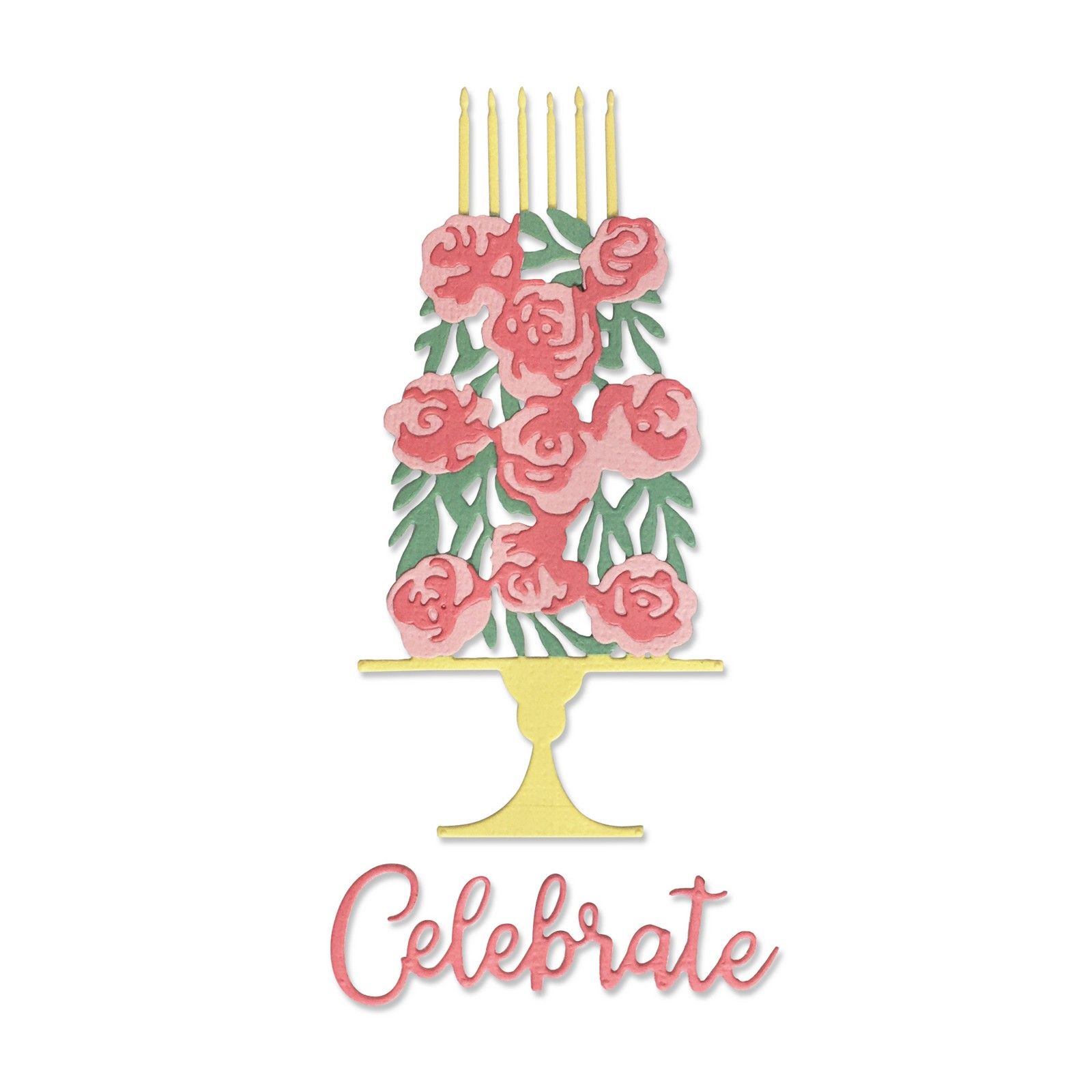 Sizzix • Thinlits Die Set 4pcs Celebrate Cake by Jen Long